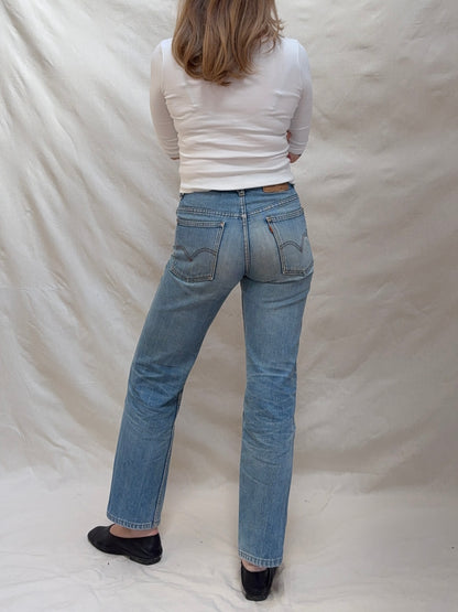 1980s 'Levi's' 515 Straight Leg Jeans