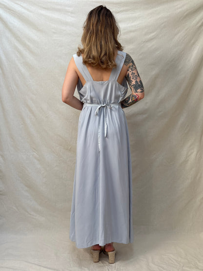 1940s Baby Blue 'Artemis Underthings' Slip Dress