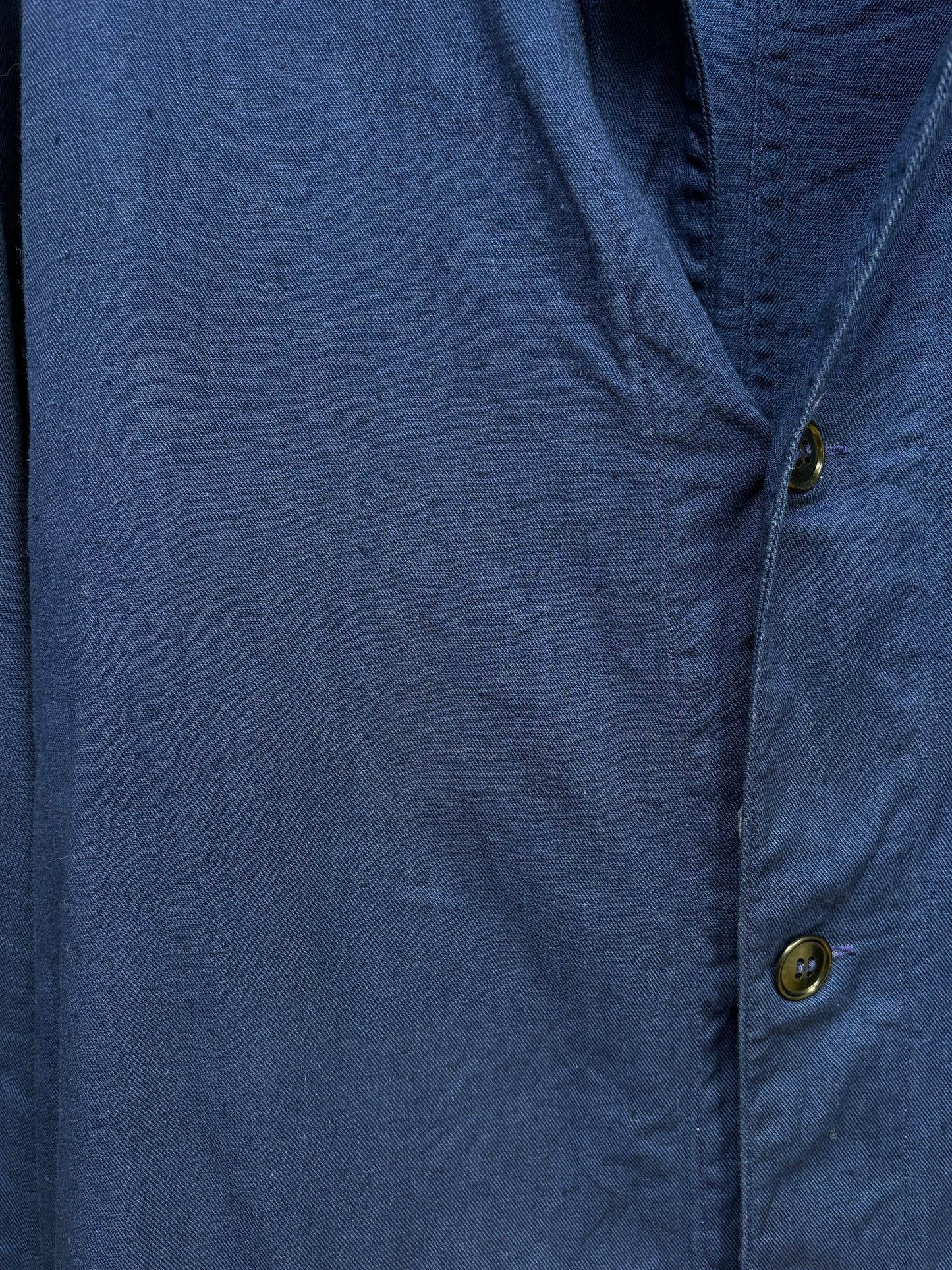 1970s Blue Chore Long Jacket