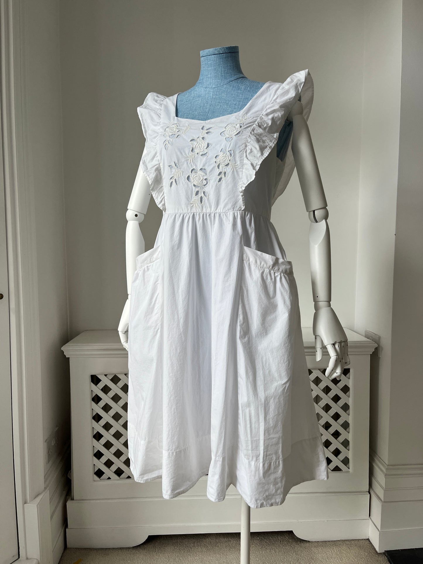 1980s 'French Connection' Cotton Summer Dress