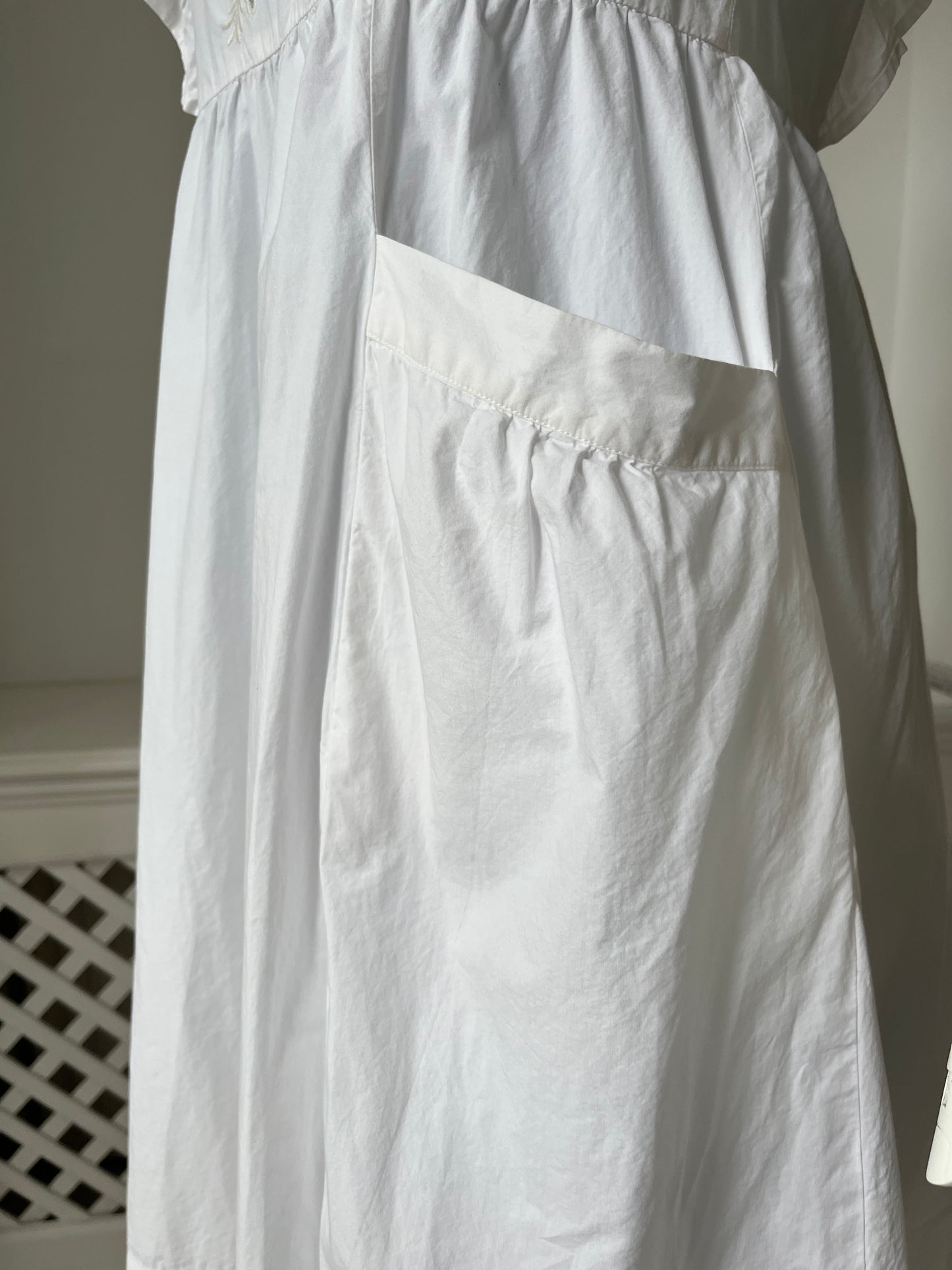 1980s 'French Connection' Cotton Summer Dress