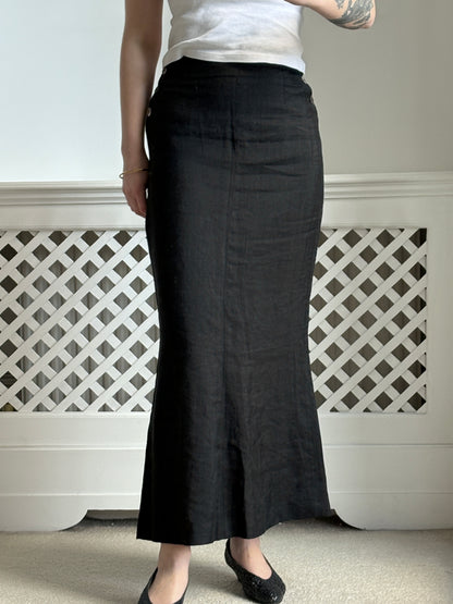 2000s Black 'Germano Zama' Skirt