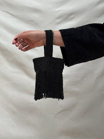 2000s Beaded Mini Handbag