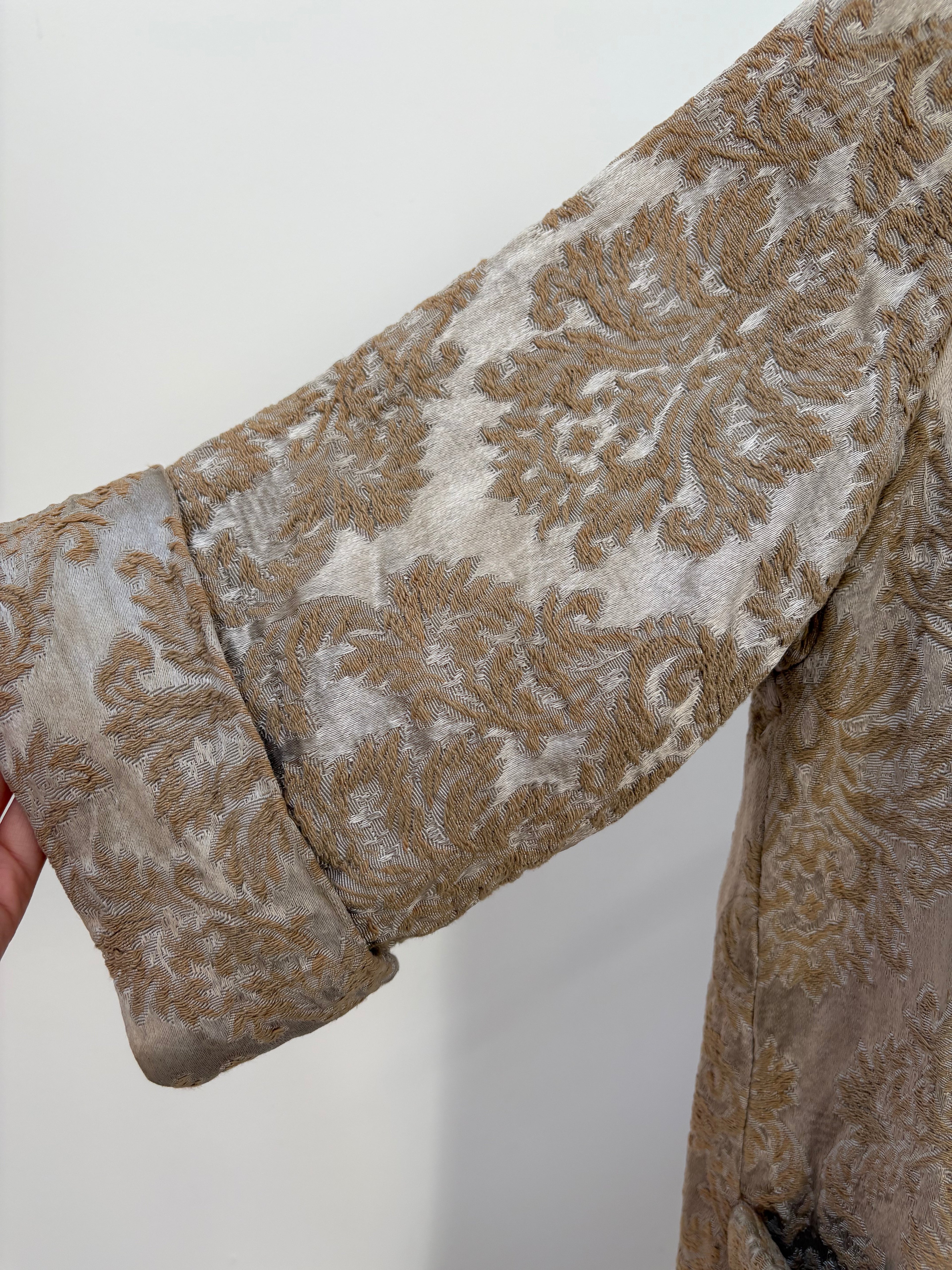 1960s Brocade Evening Coat