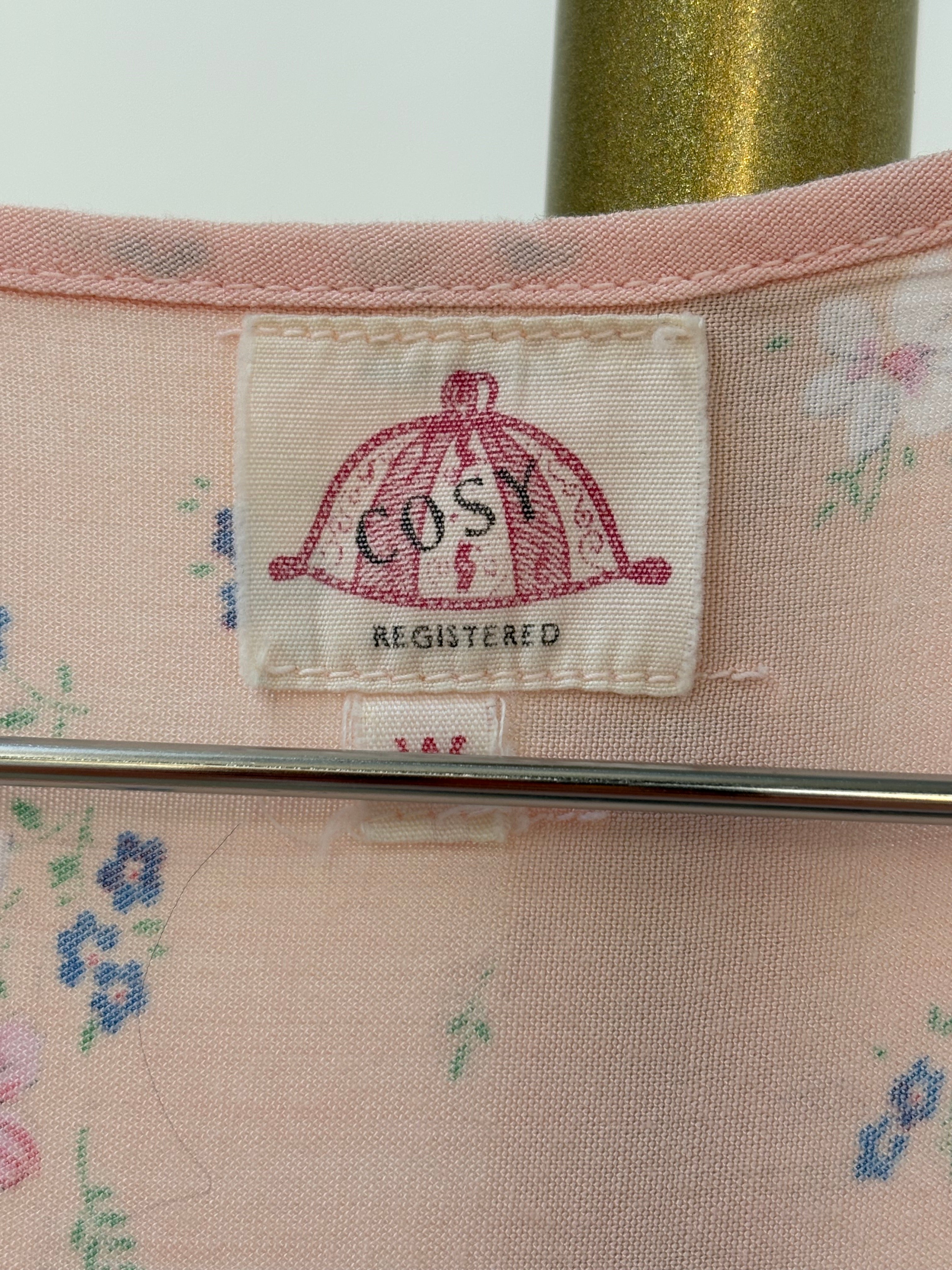 1940s Cotton Ditsy Nightdress