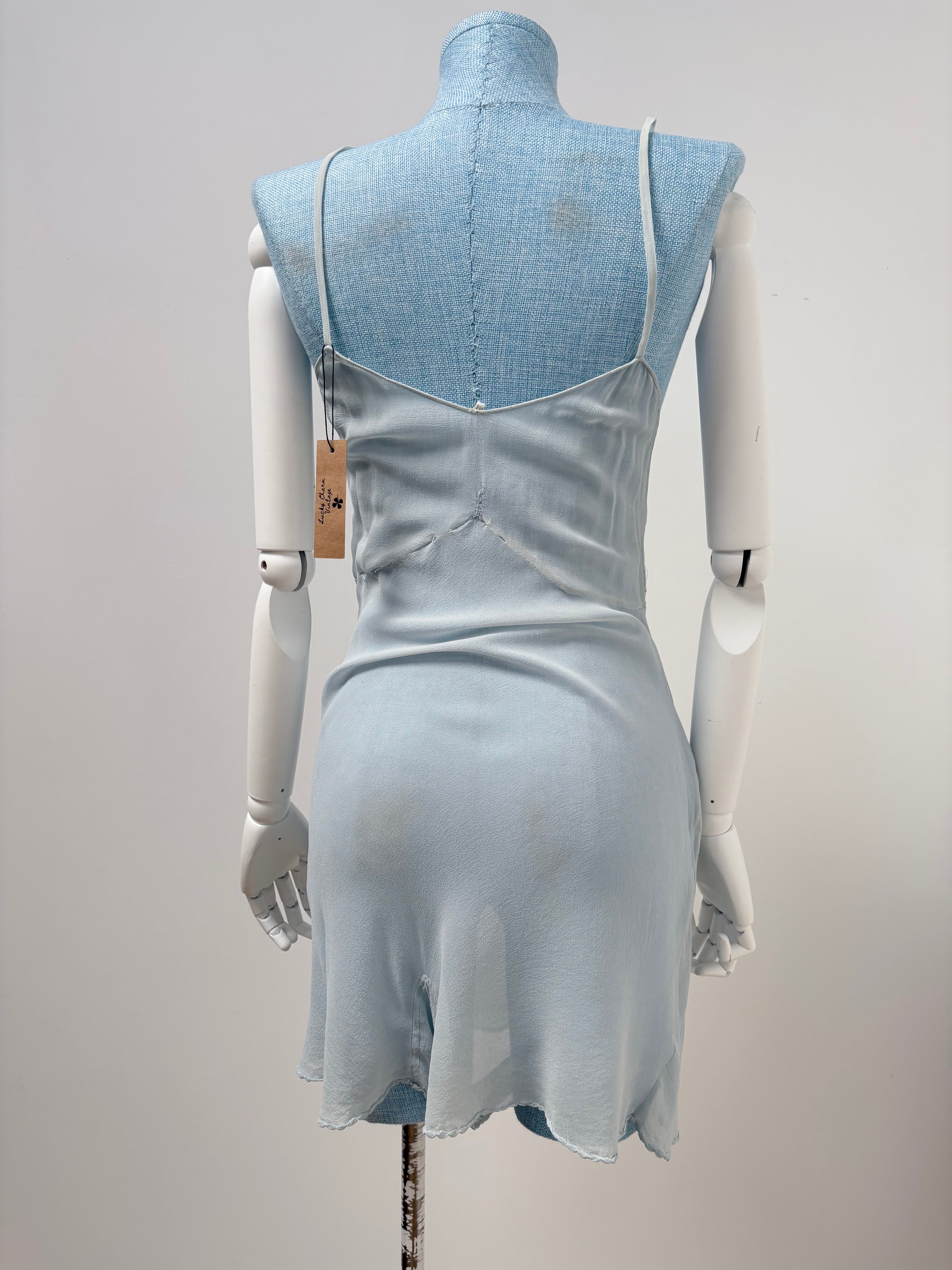 1930s Silk Chiffon Step-In