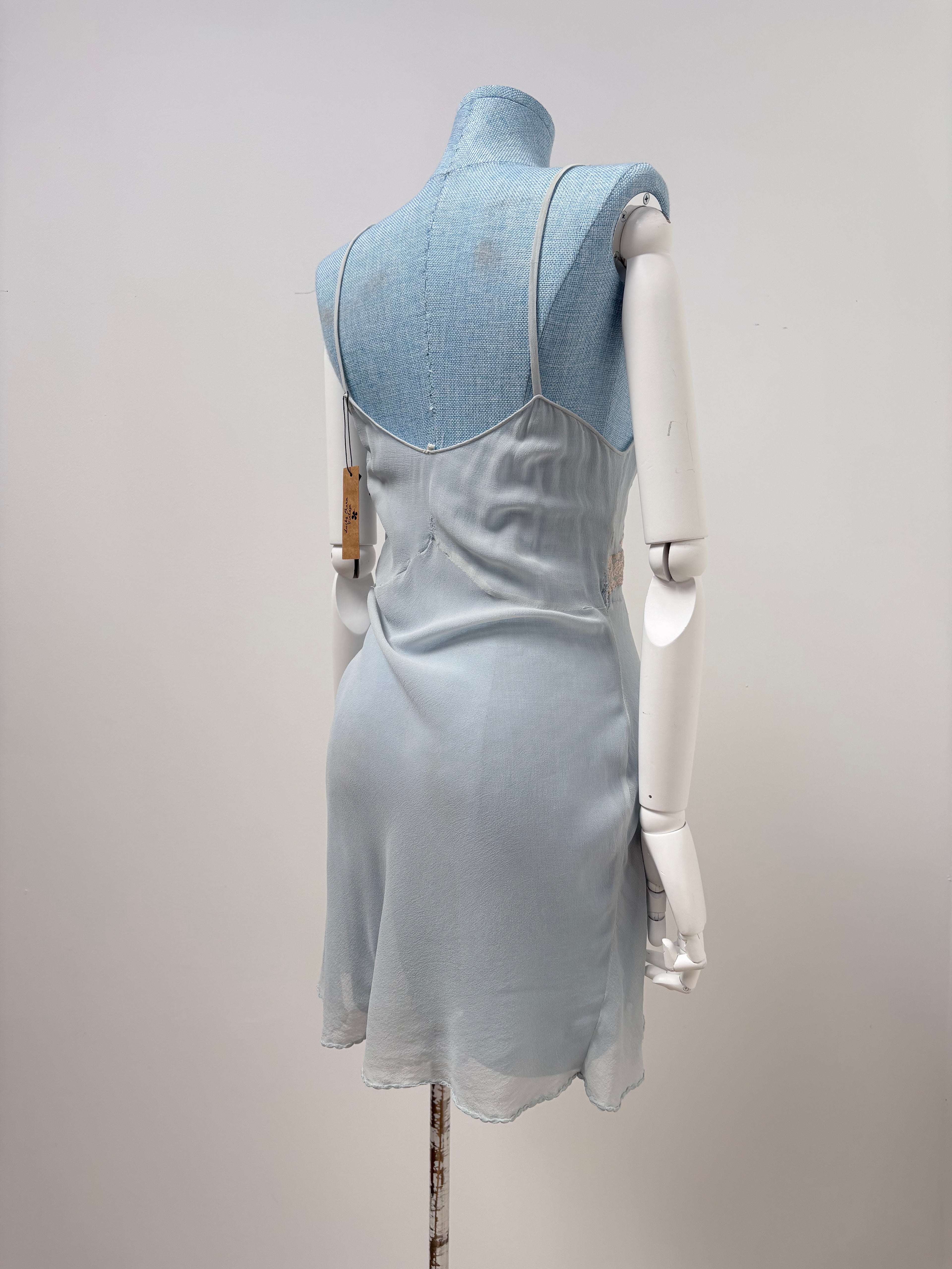 1930s Silk Chiffon Step-In