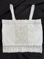 1980s Filet Lace Camisole
