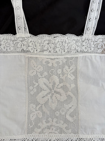 c.1980s Filet Lace Camisole