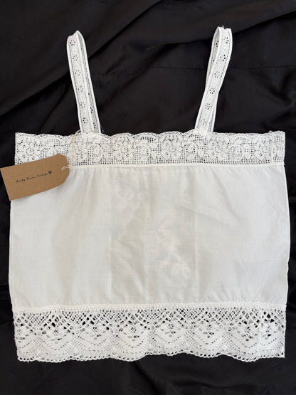c.1980s Filet Lace Camisole