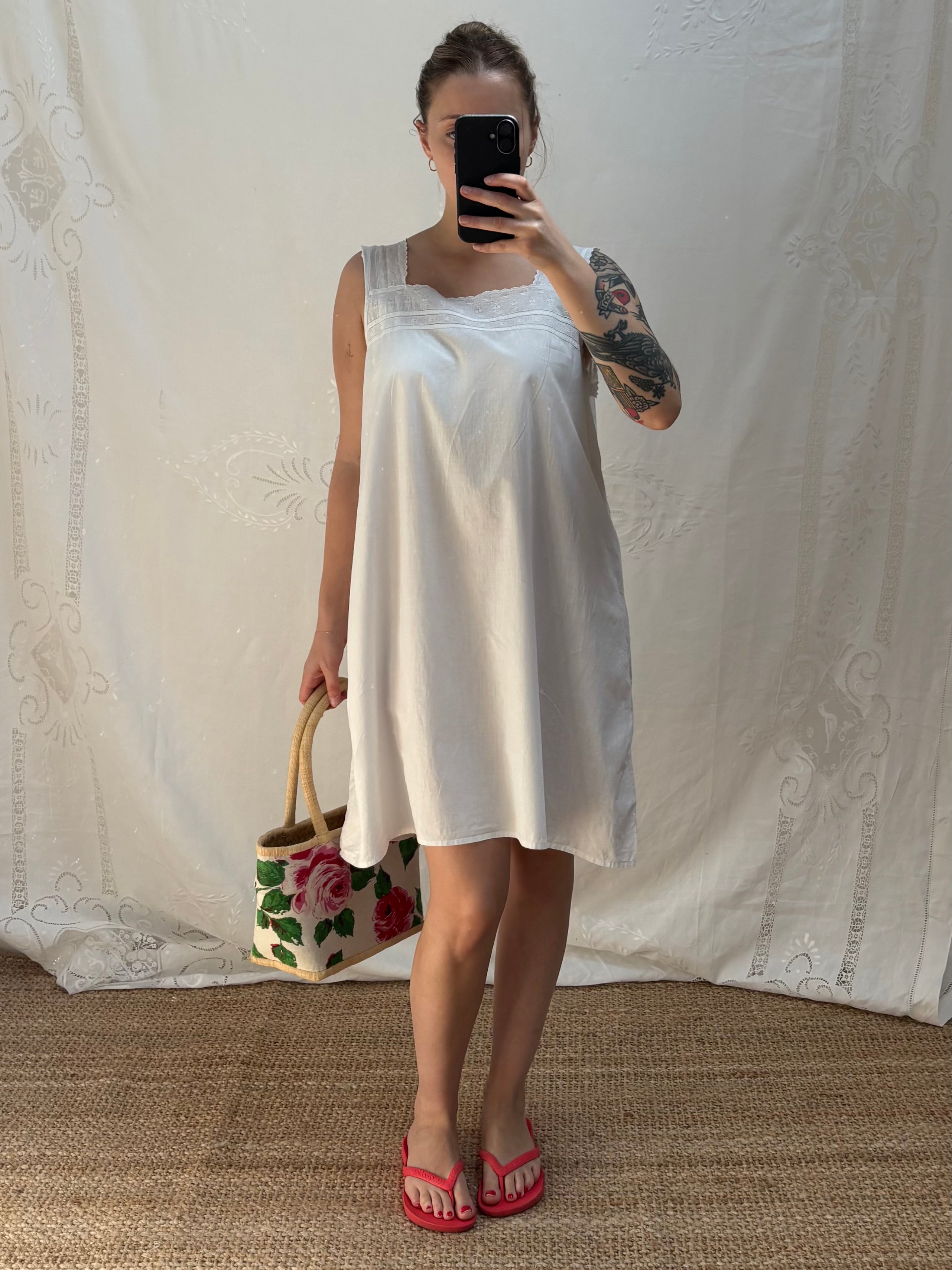 1900s Pure Cotton Dress
