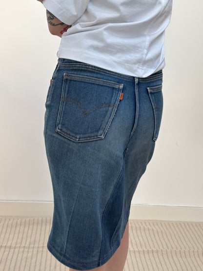 c.1999 Levi's Orange Tab Skirt