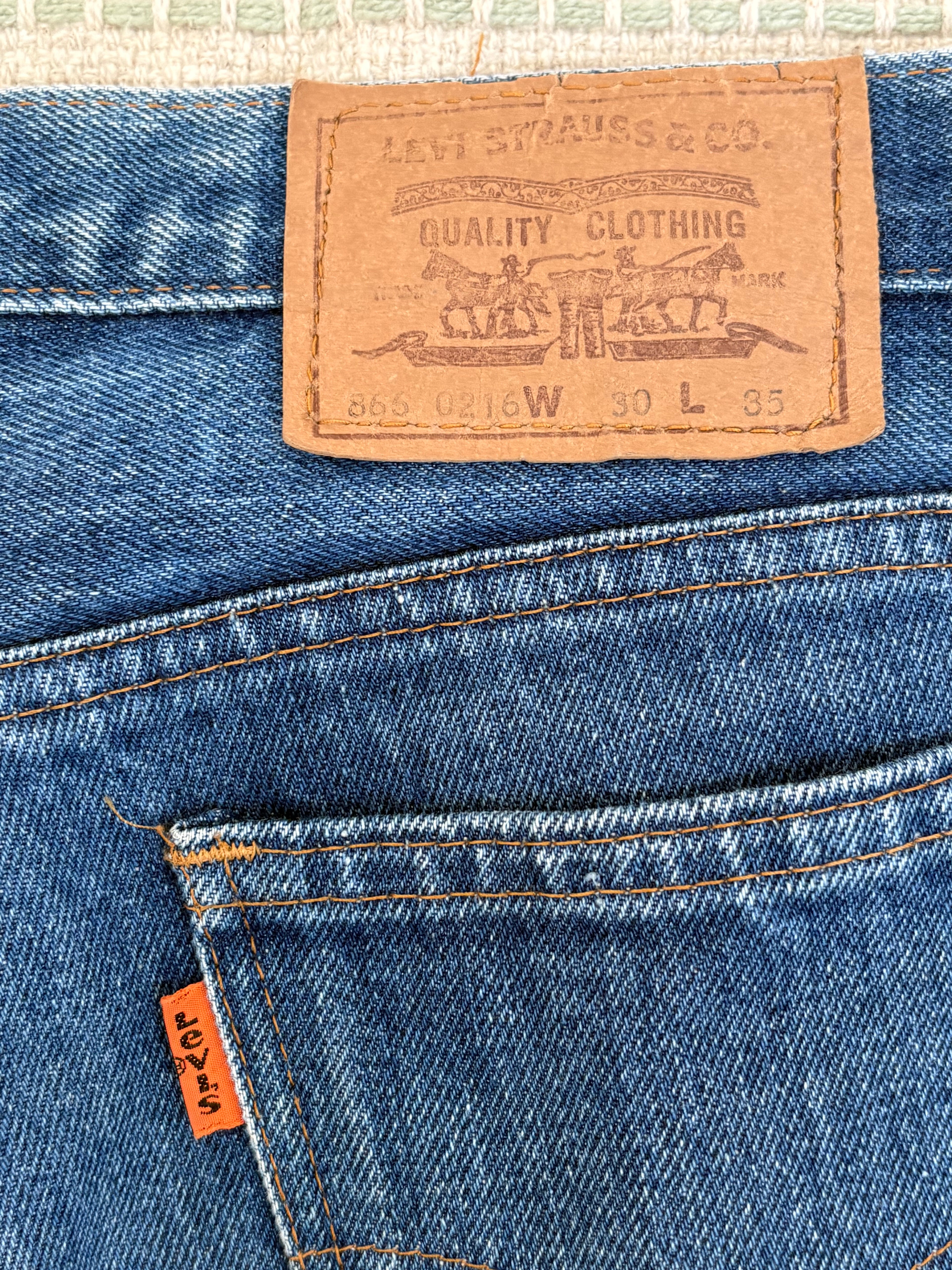 1980s Levi's 865 Jeans