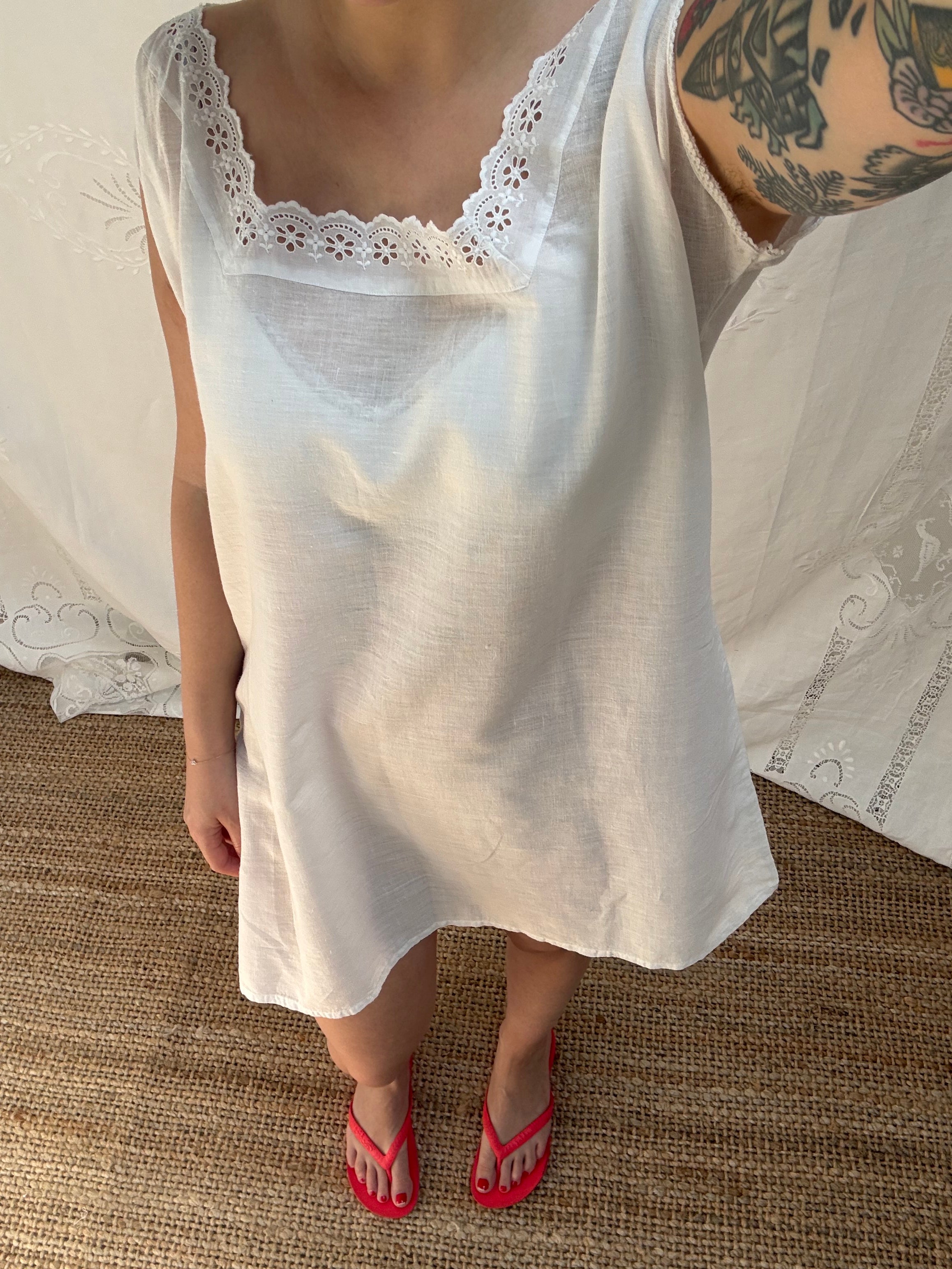 1900s Pure Cotton Dress