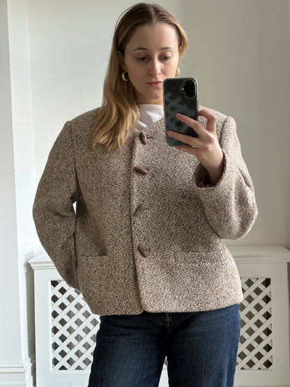 1980s 'Pierbe' Wool Blend Jacket