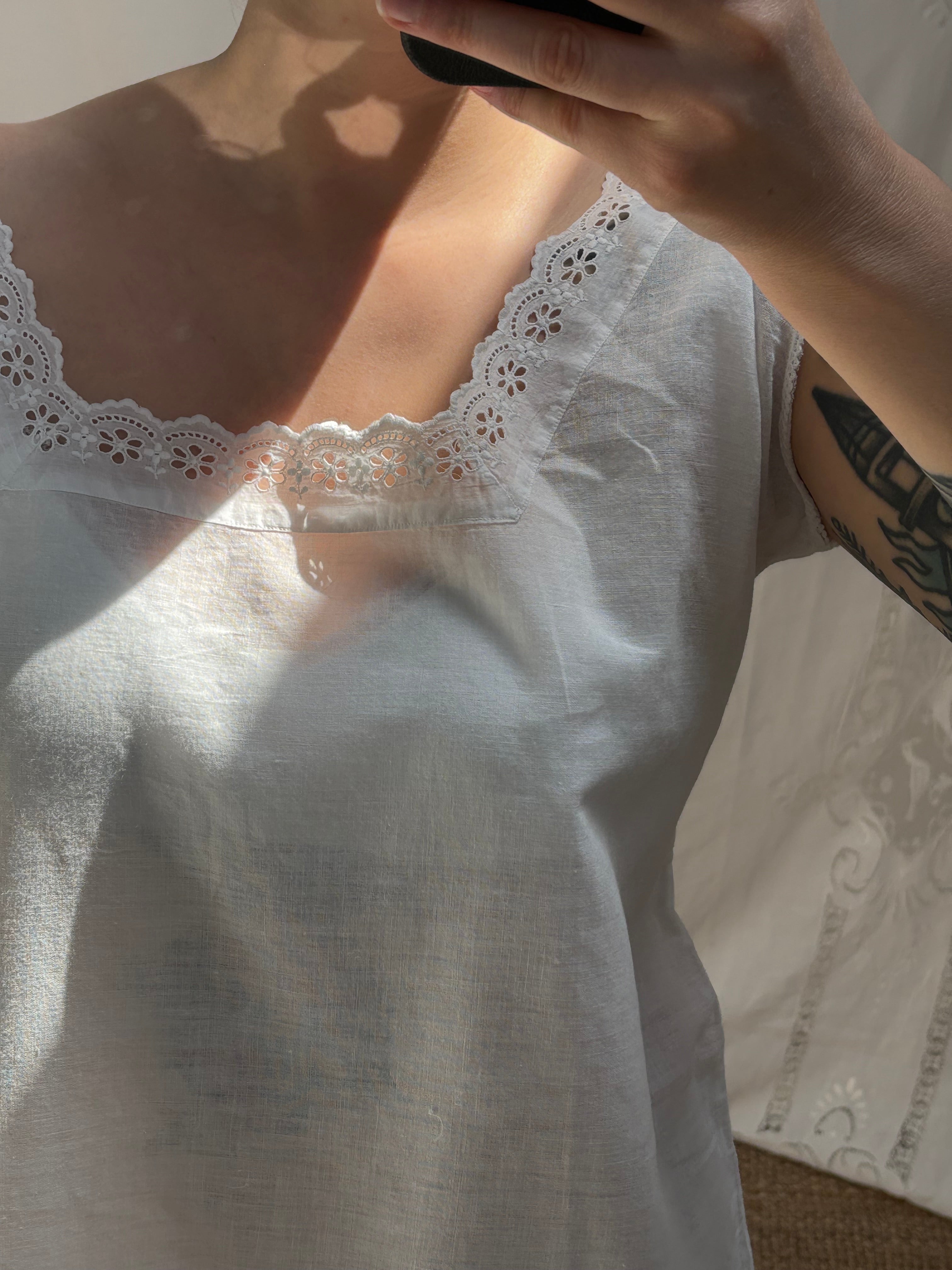 1900s Pure Cotton Dress