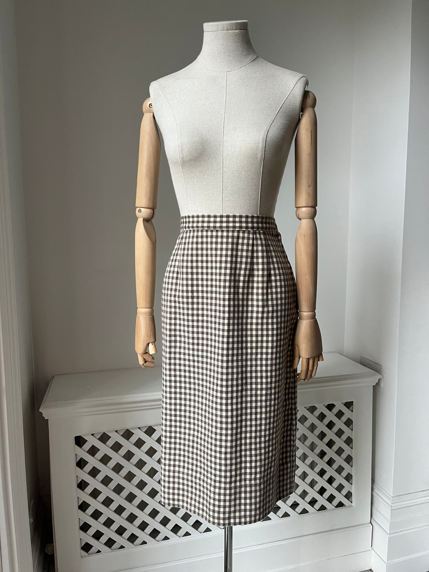 1950s 'Best & Co' Plaid Skirt Suit