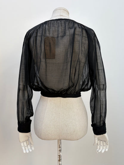 1900s Sheer Cotton Blouse