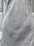 1950s Floral Pure Silk Slip