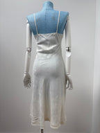 1950s Floral Pure Silk Slip