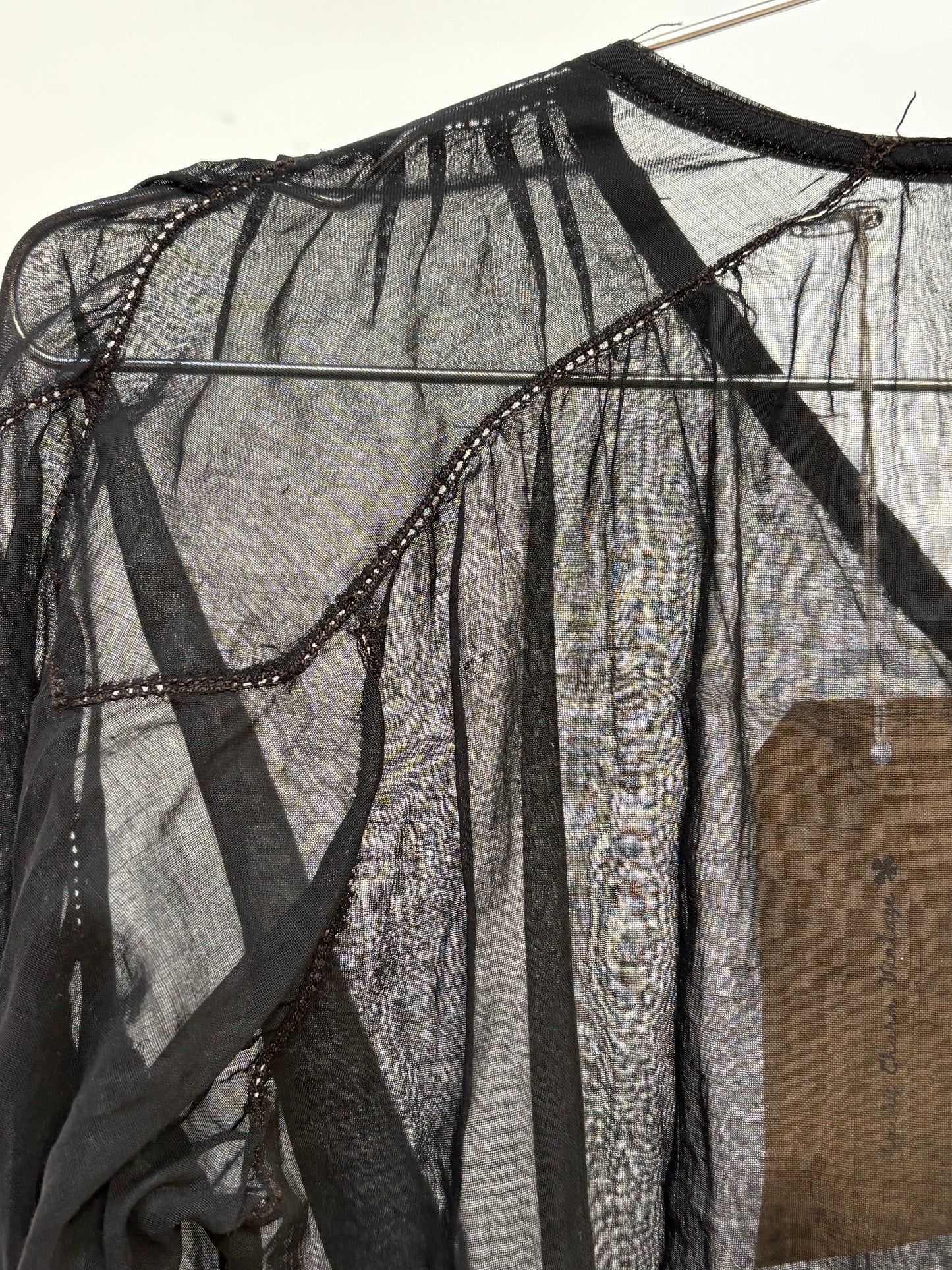 1900s Sheer Cotton Blouse