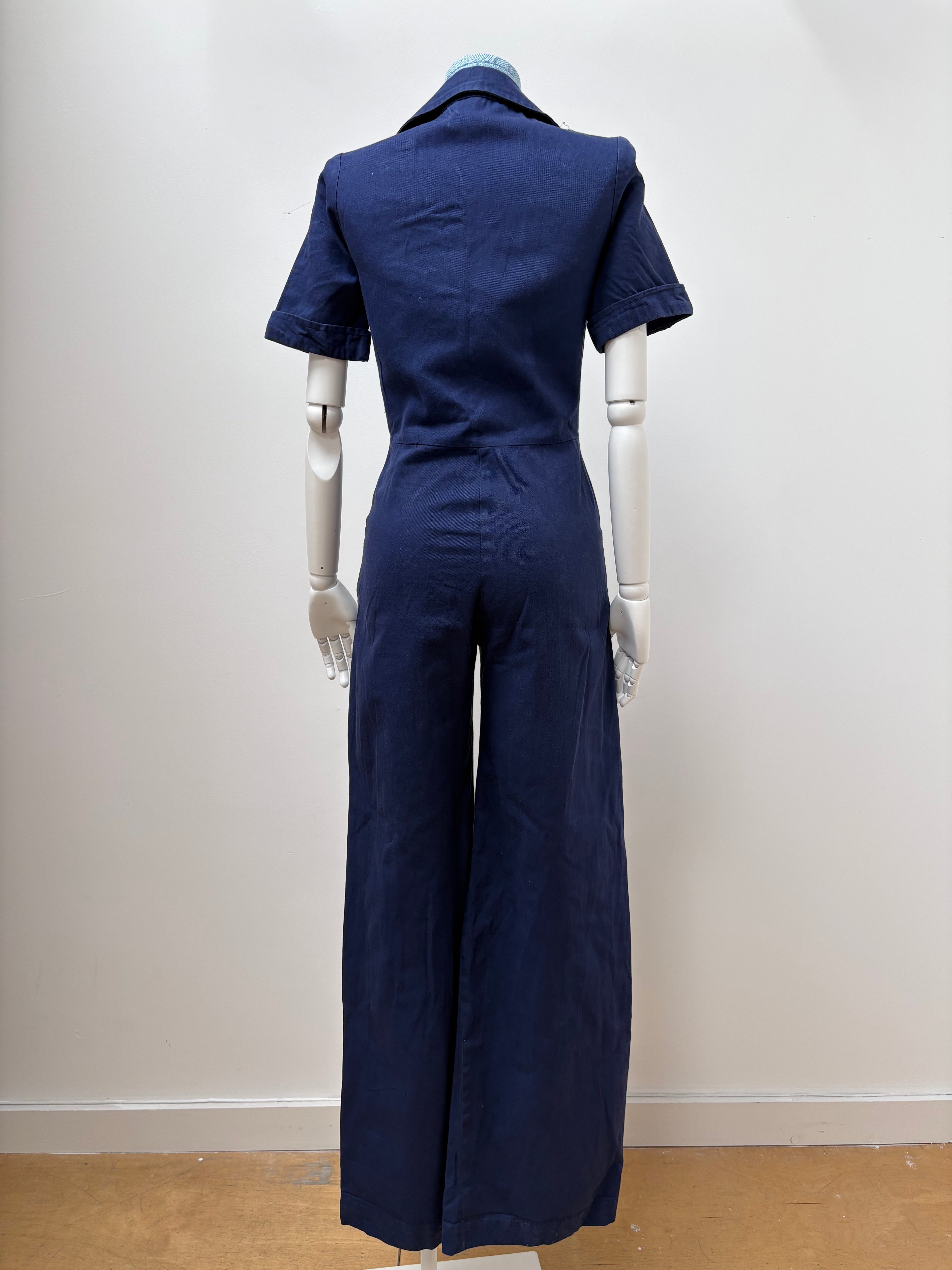1970s Cotton Jumpsuit