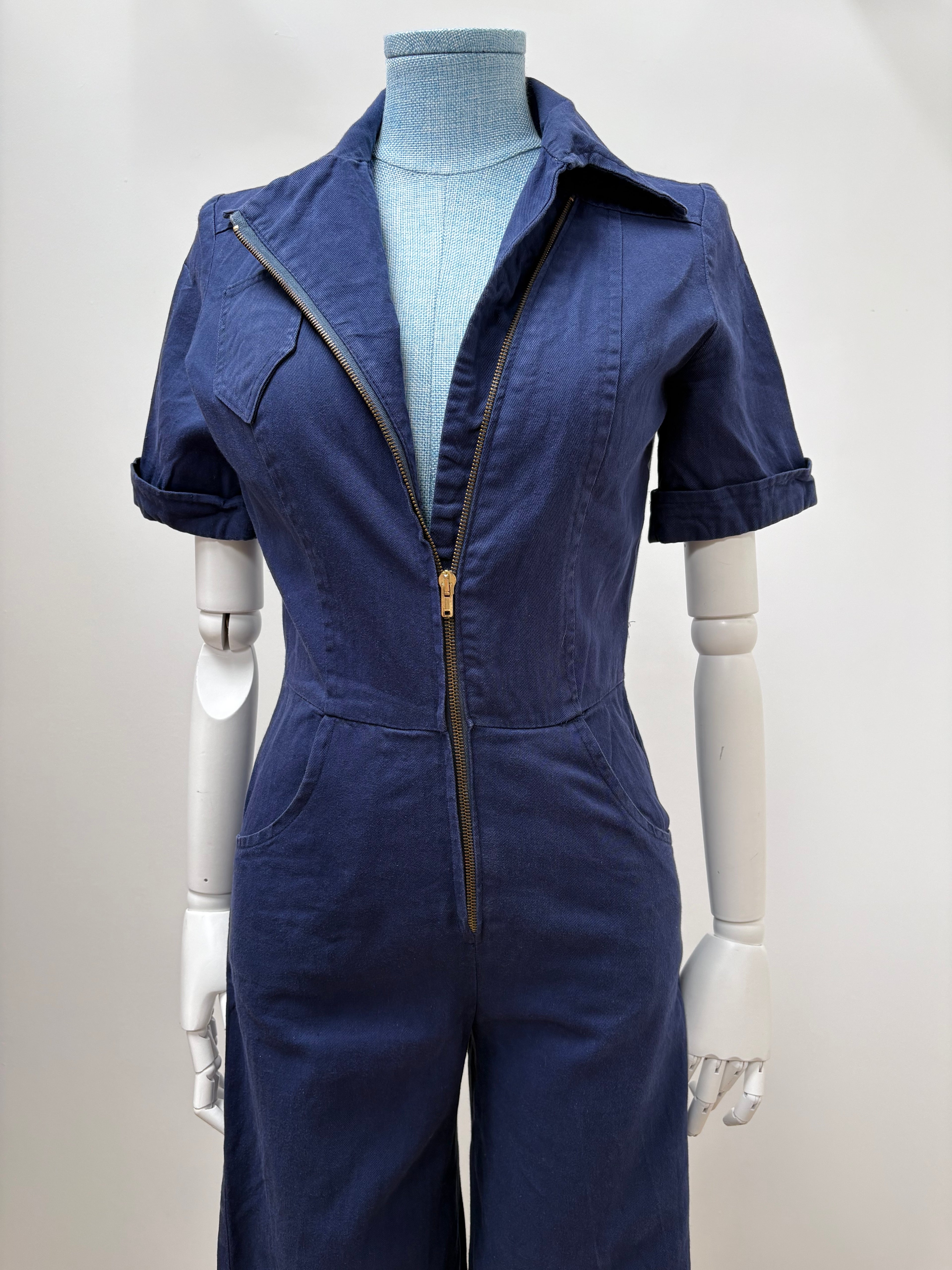 1970s Cotton Jumpsuit
