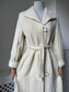 1980s Cream Wool Longline Coat