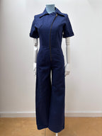 1970s Cotton Jumpsuit