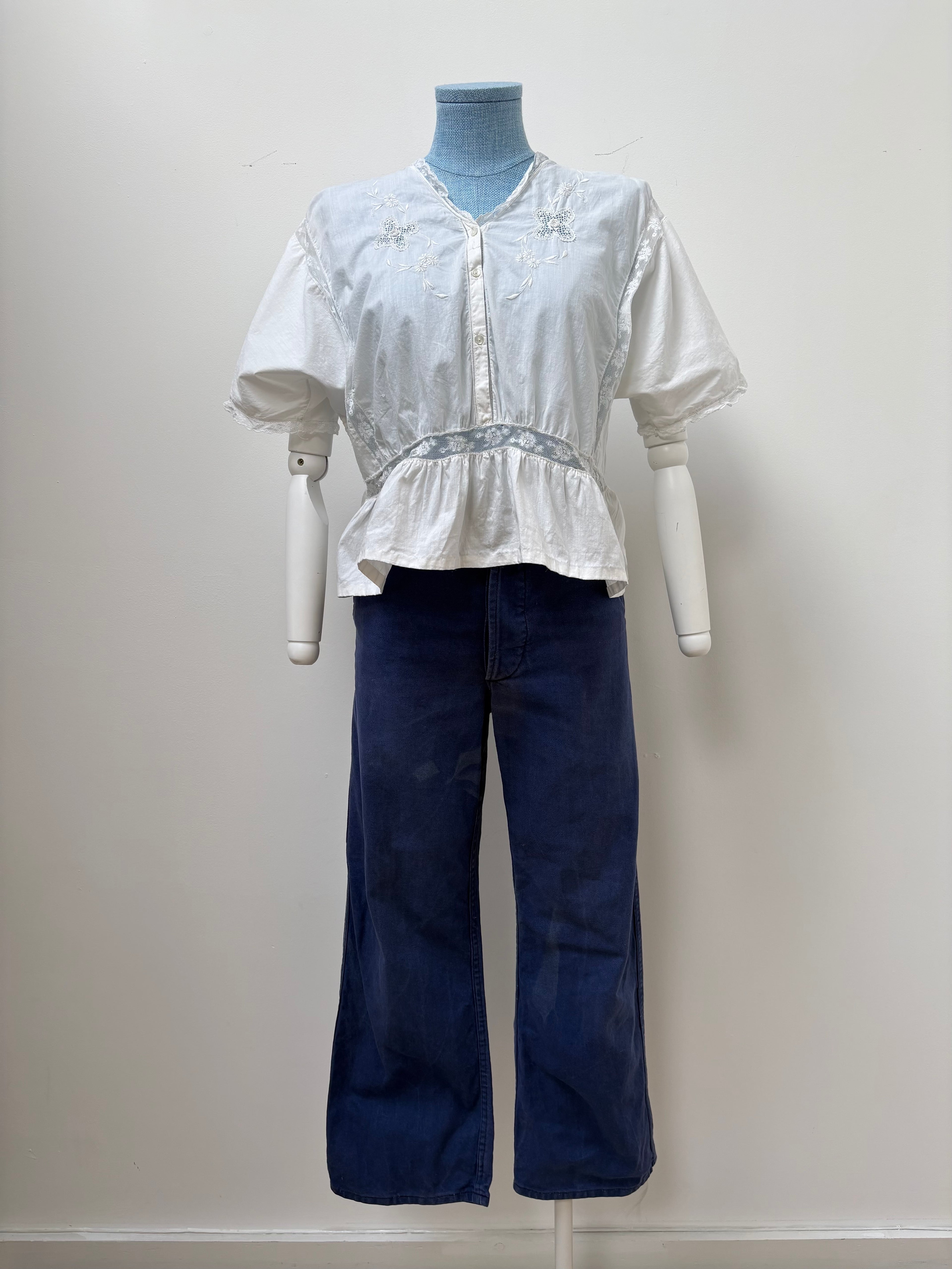1910s Cotton Blouse