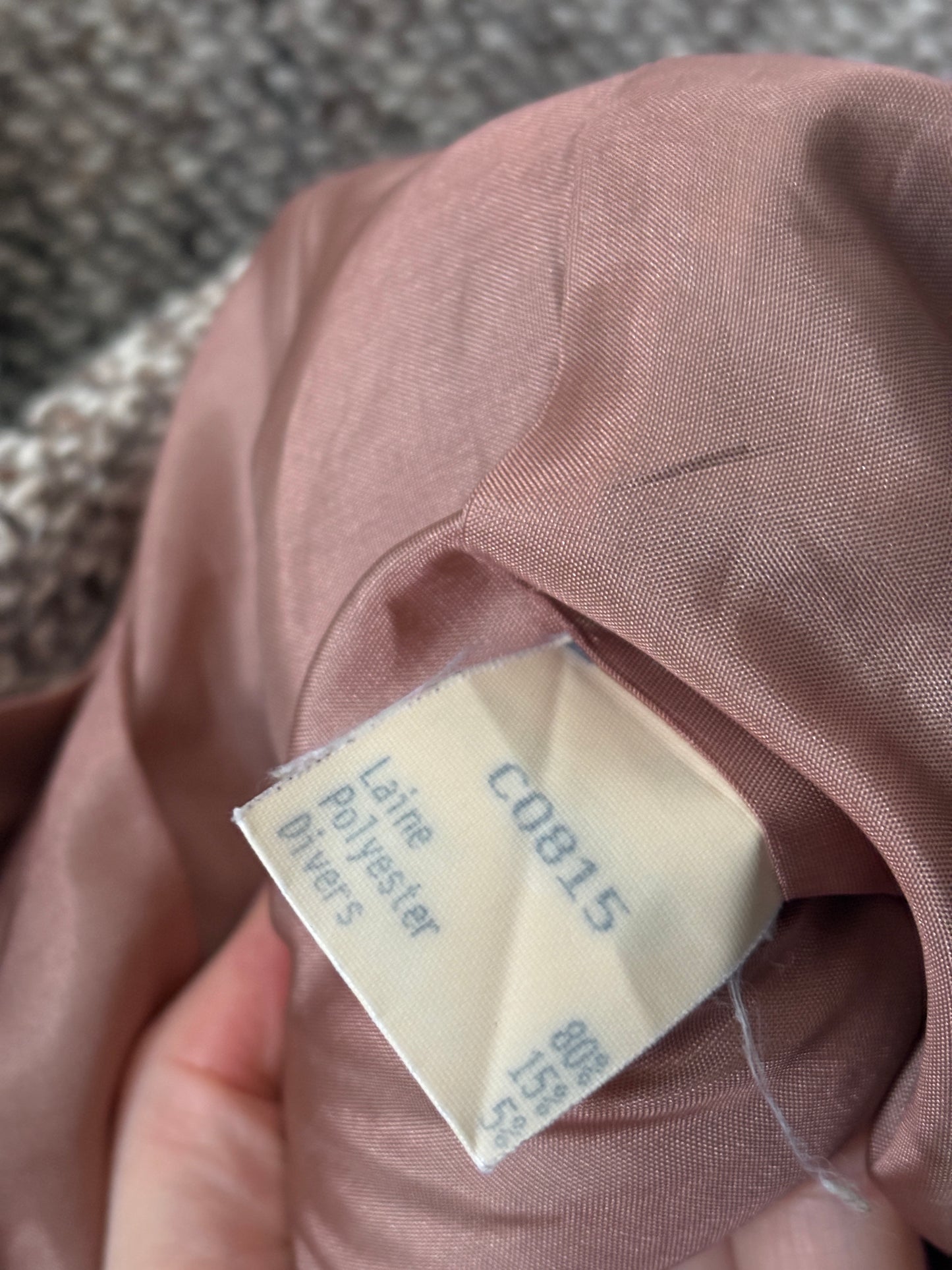 1980s 'Pierbe' Wool Blend Jacket