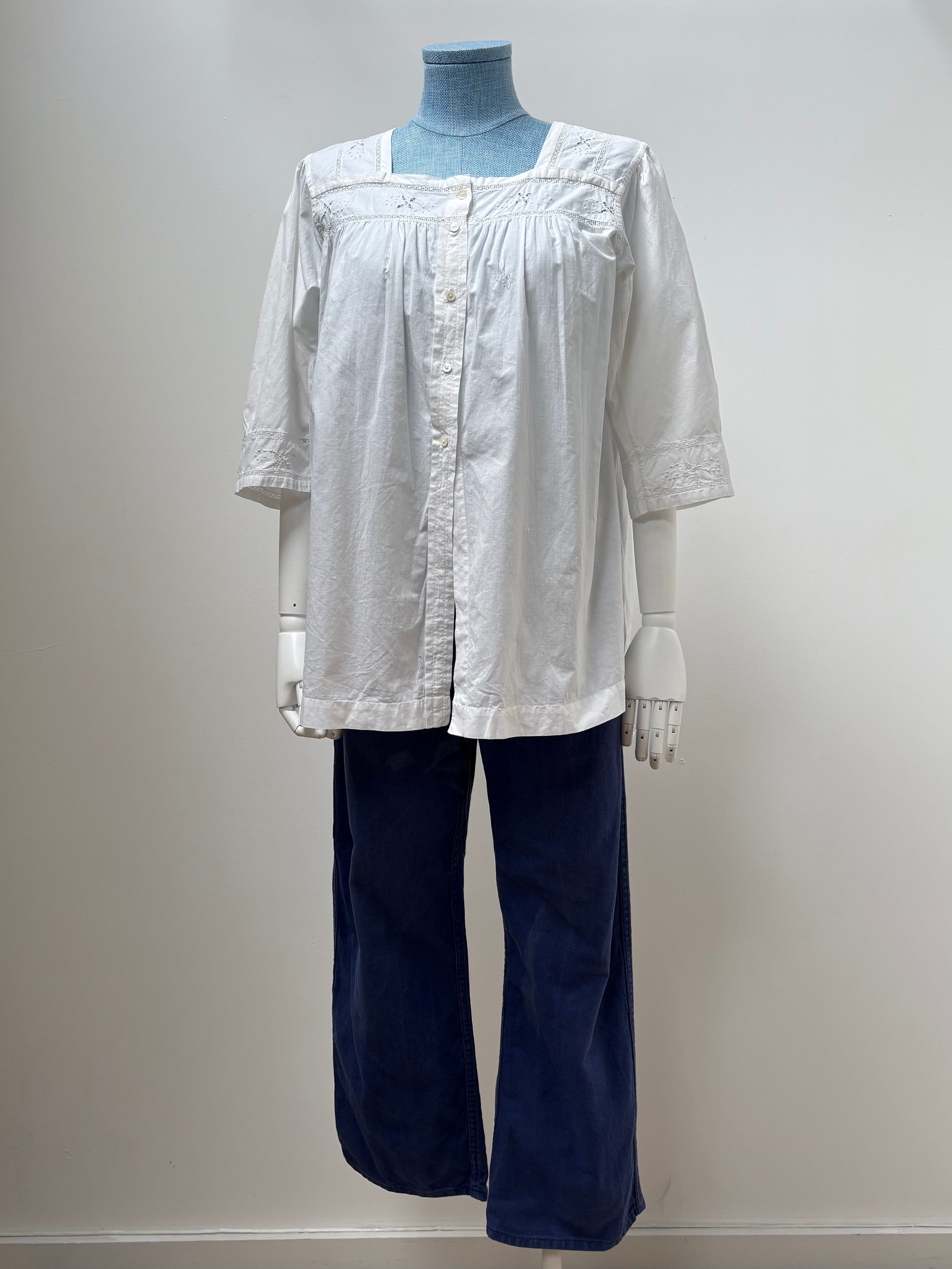 1910s Cotton Blouse