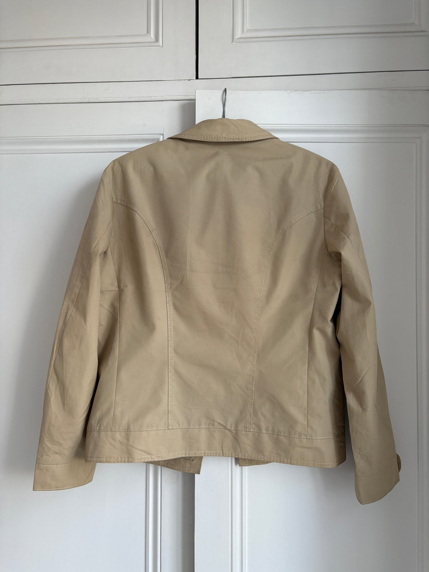 1970s Cropped Trench Jacket