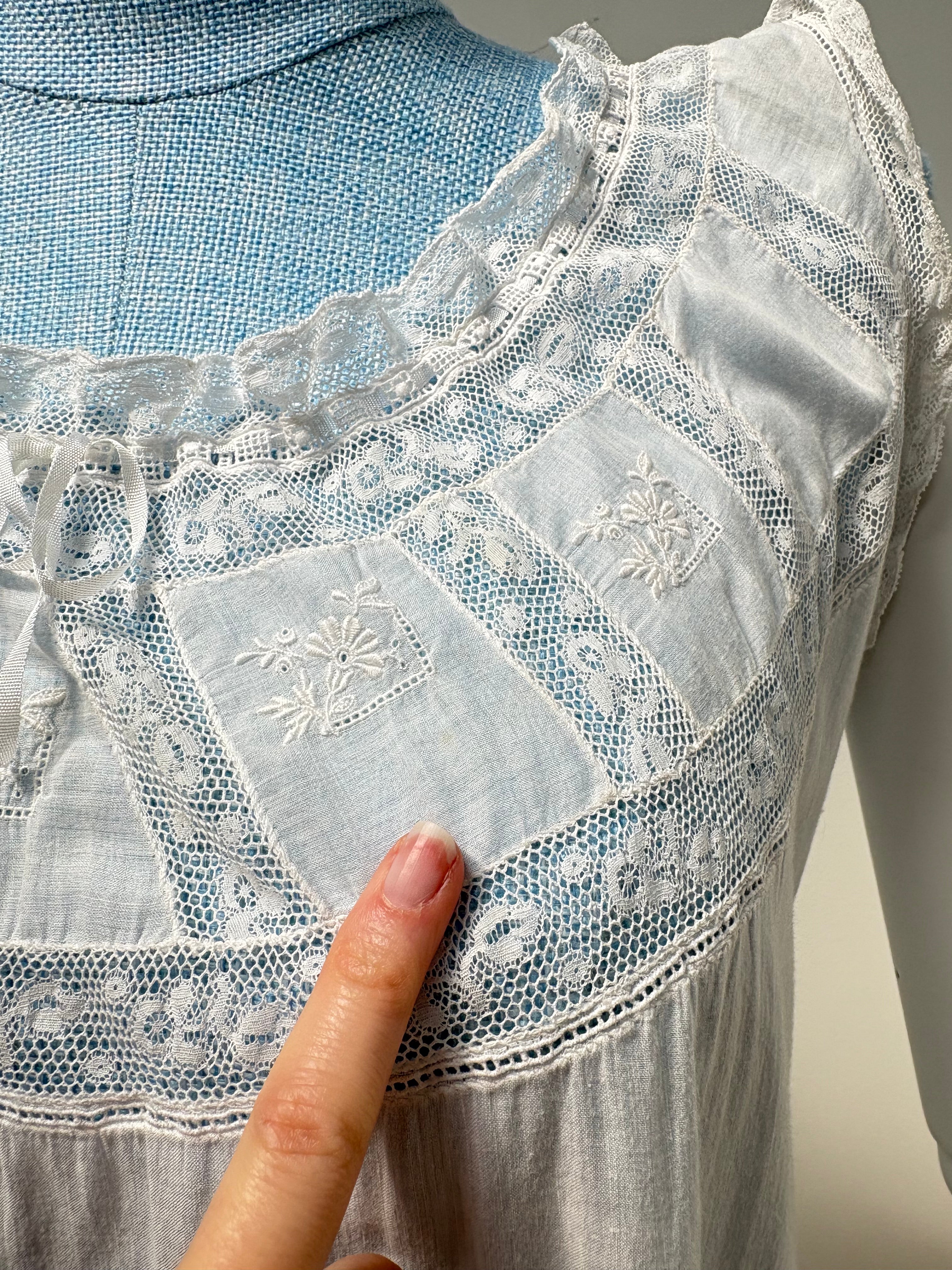 1910s Cotton Nightdress