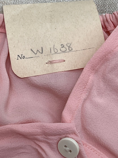 1940s 'CC41' Deadstock Pink Tap Pants