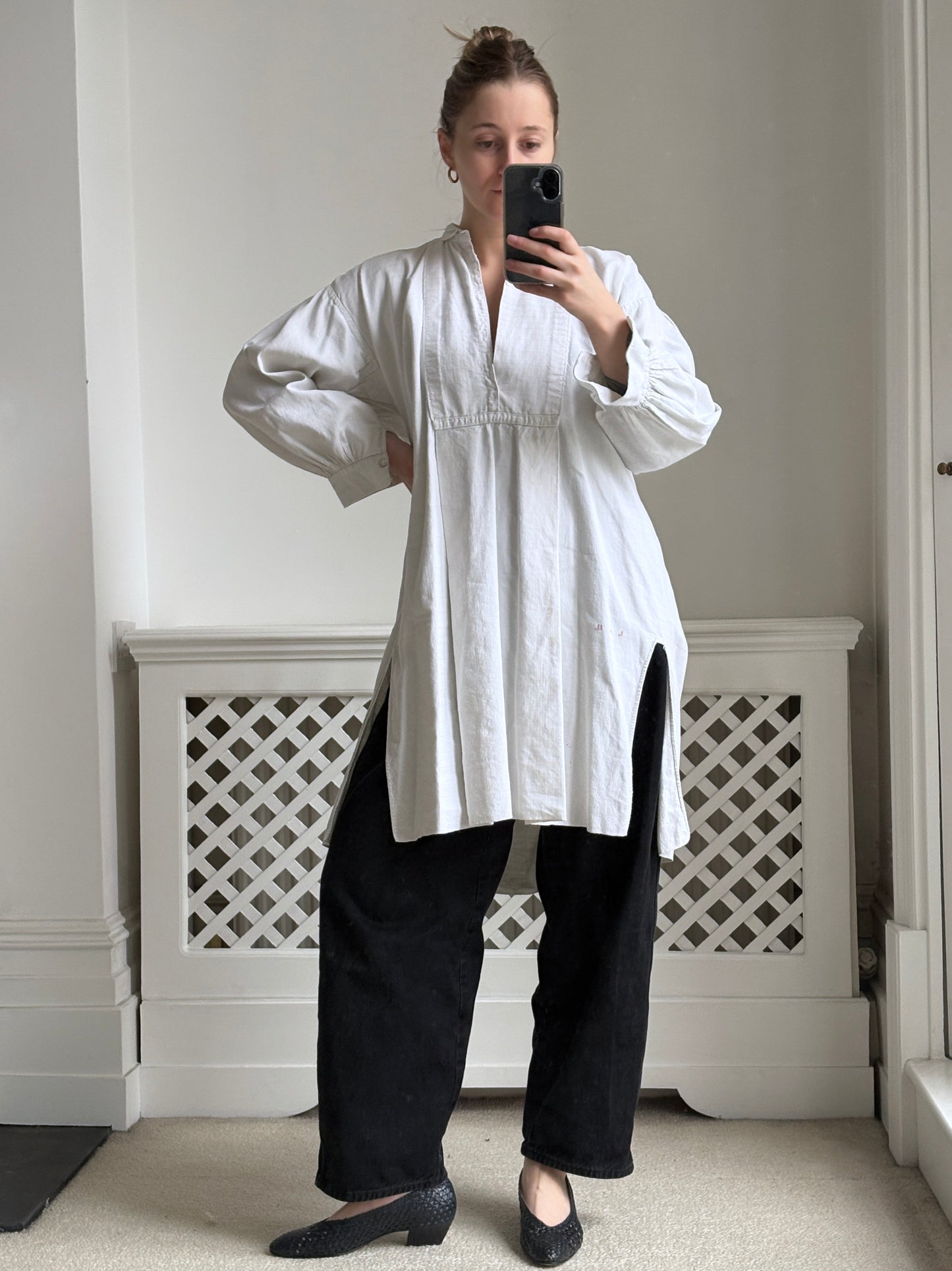 1900s Edwardian Workers Smock