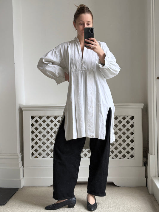 1900s Edwardian Workers Smock