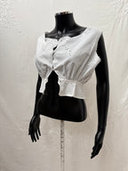 1900s Pure Cotton Corset Cover