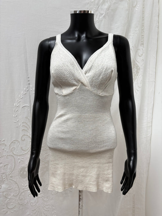 1980s Wool Blend Longline Camisole