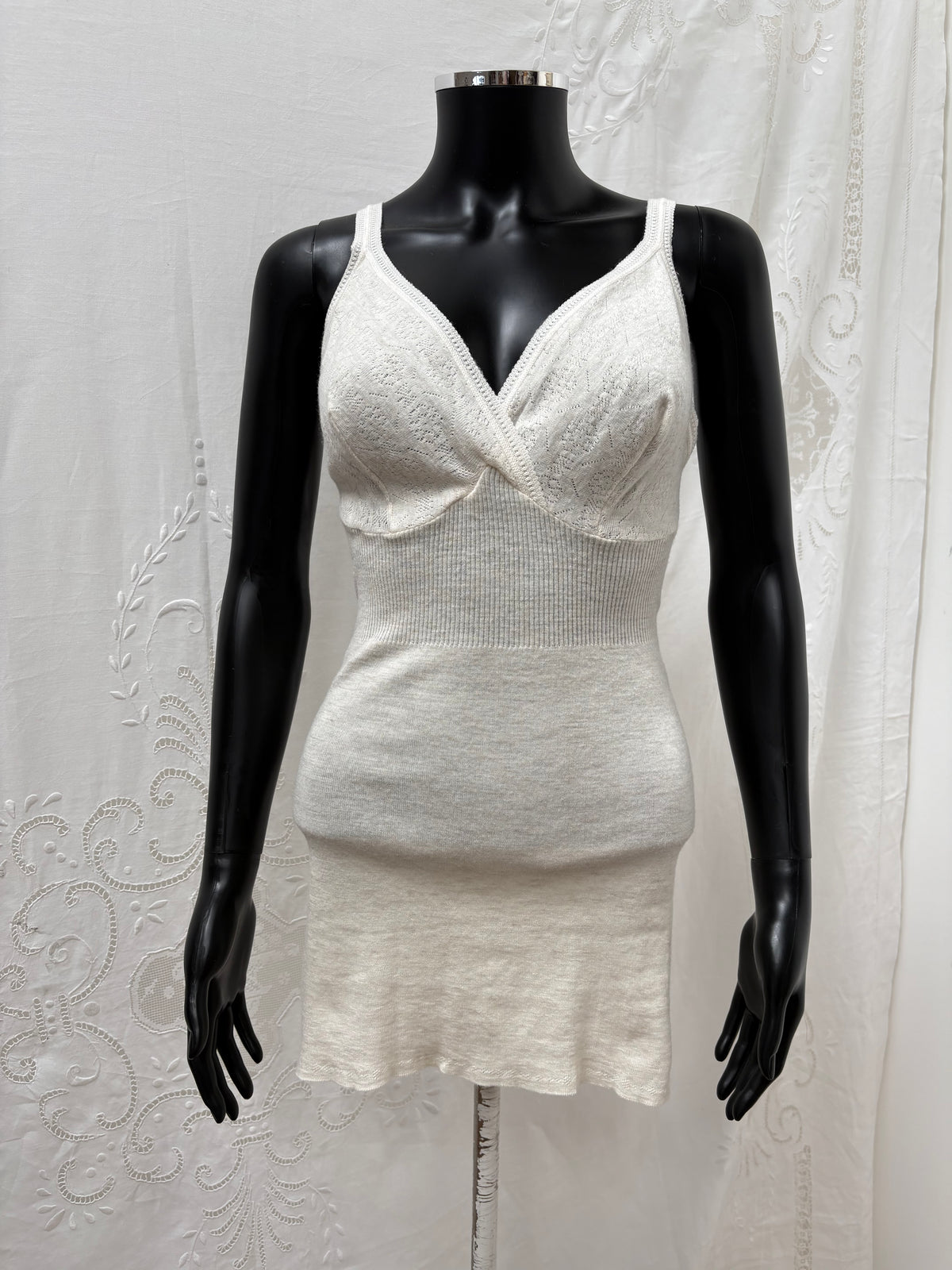 1980s Wool Blend Longline Camisole