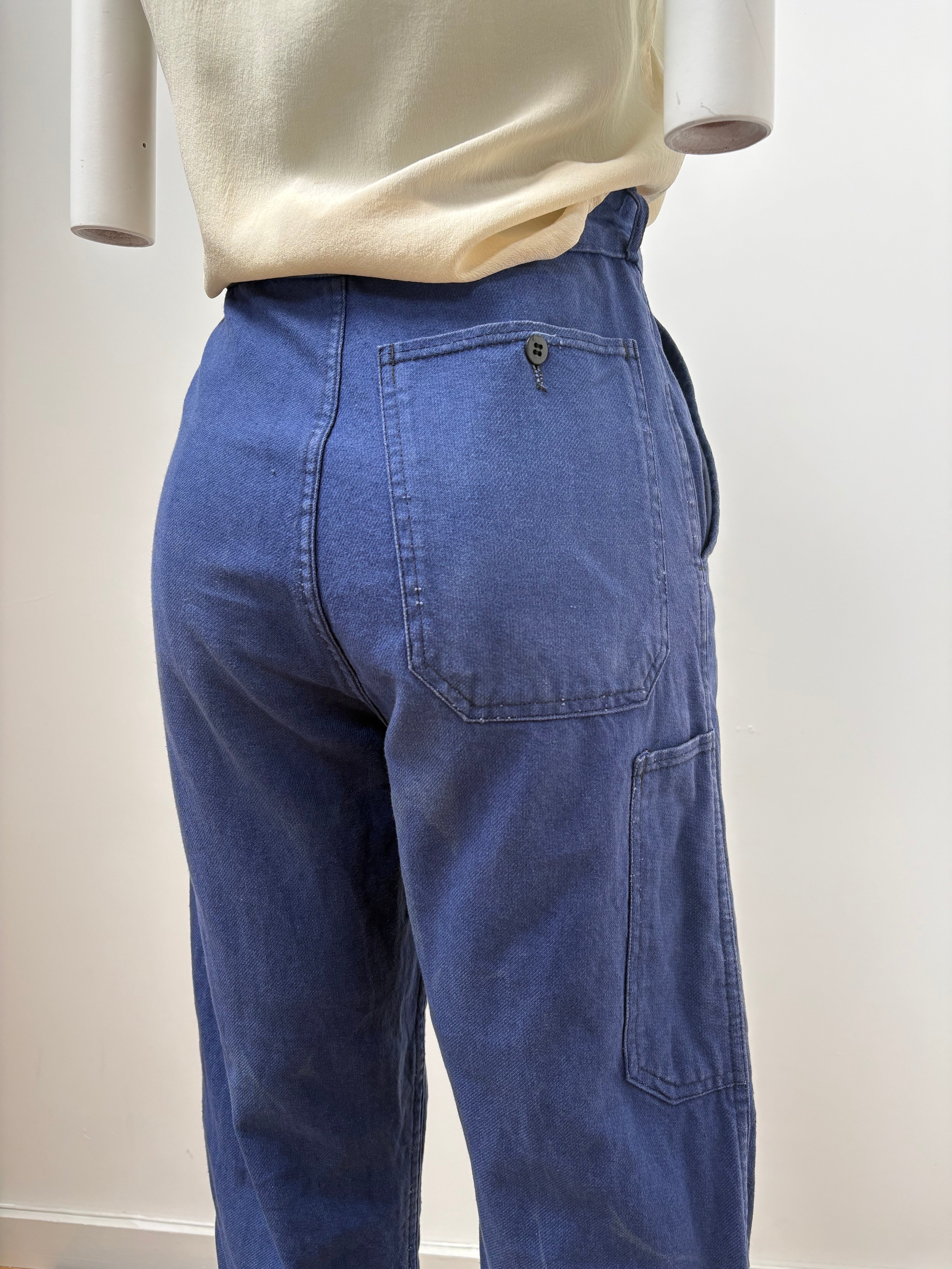 1980s French Workwear Trousers