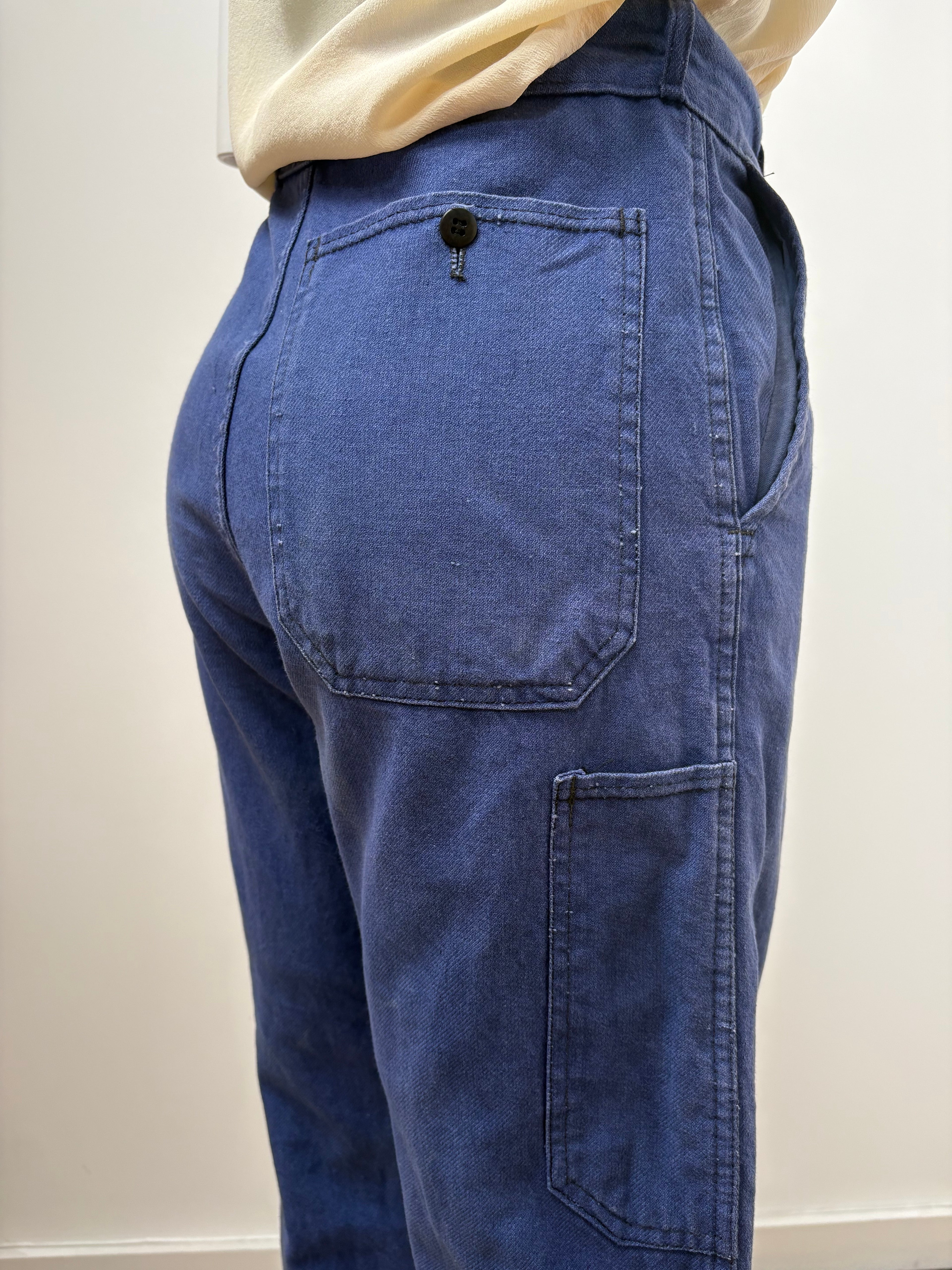 1980s French Workwear Trousers
