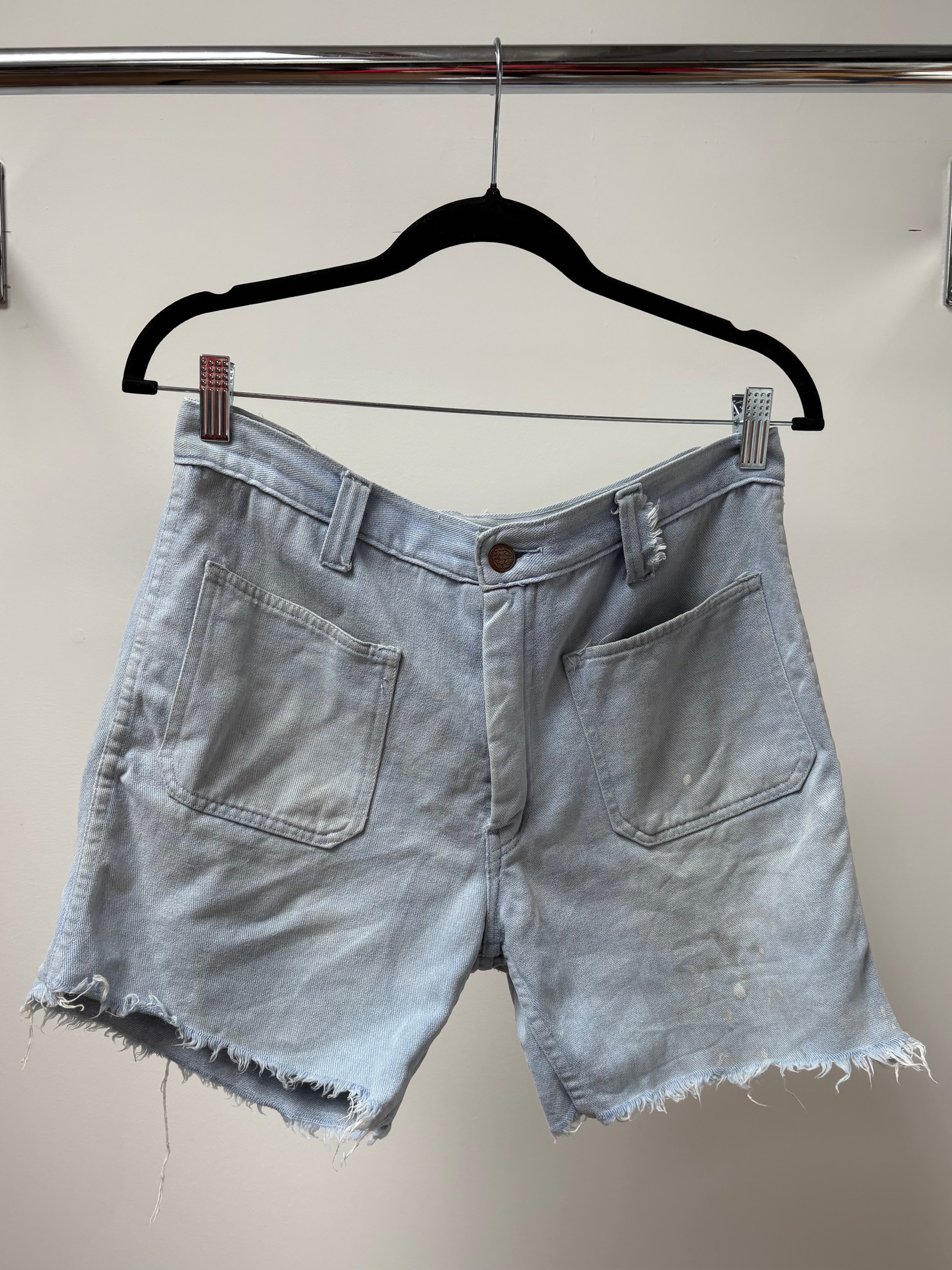 1970s Denim Shorts