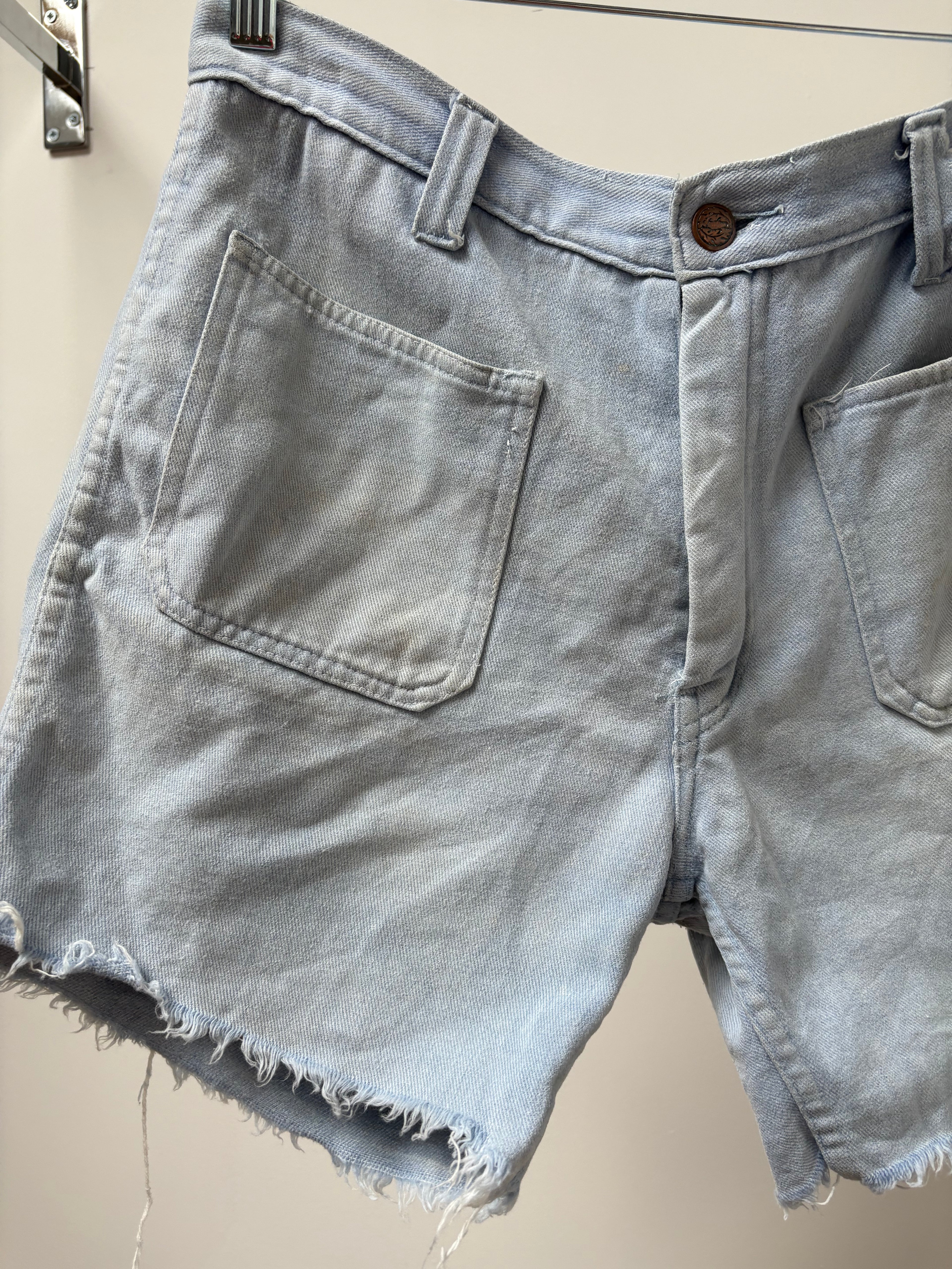 1970s Denim Shorts