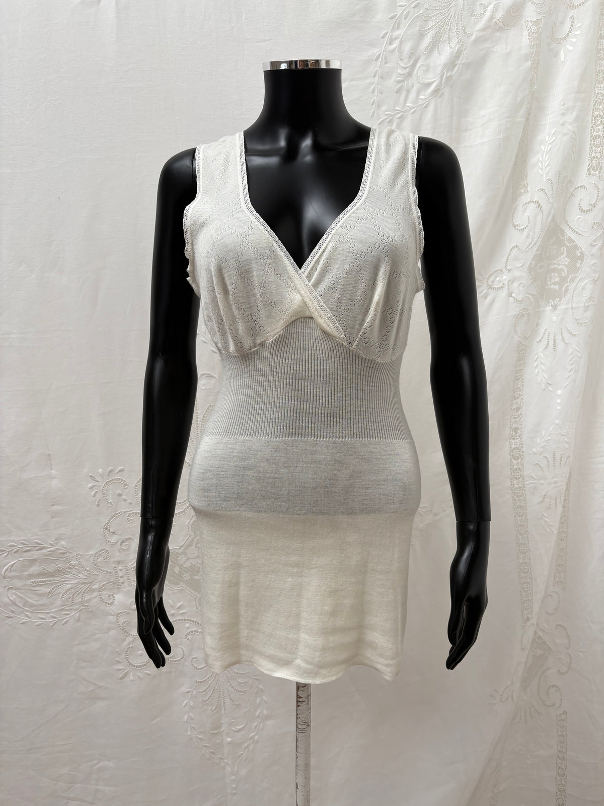 1980s Wool Blend Longline Camisole