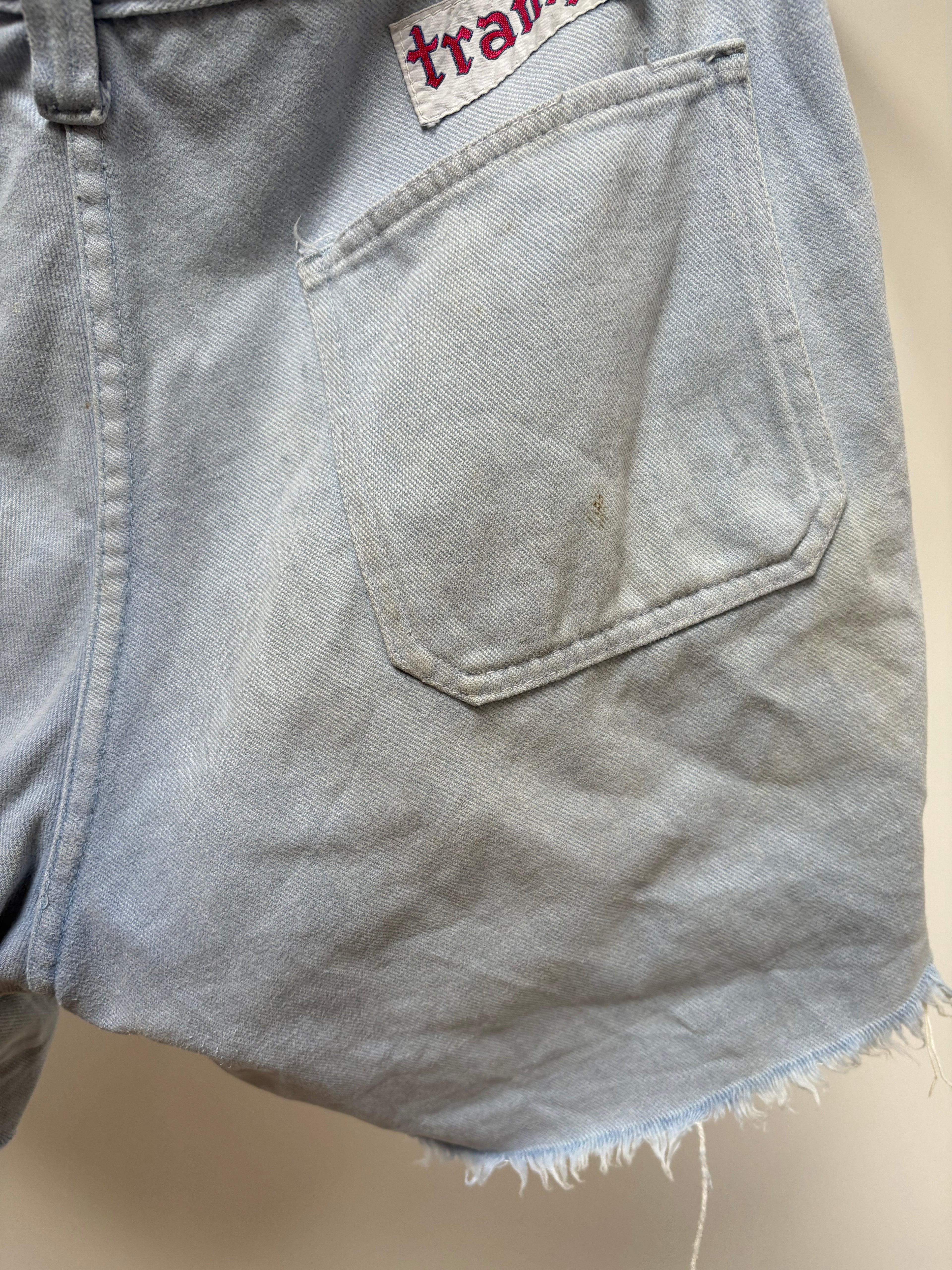 1970s Denim Shorts