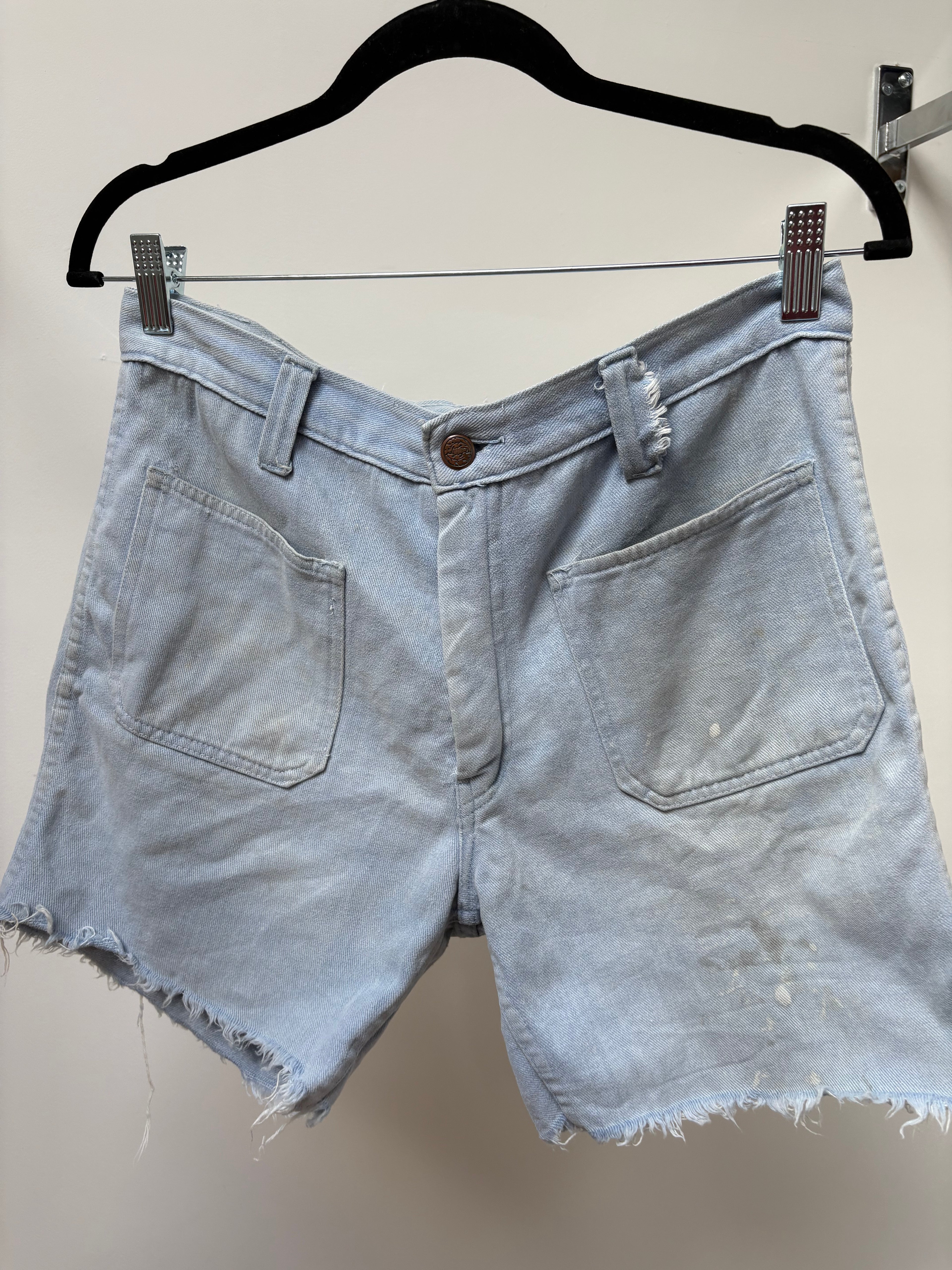 1970s Denim Shorts