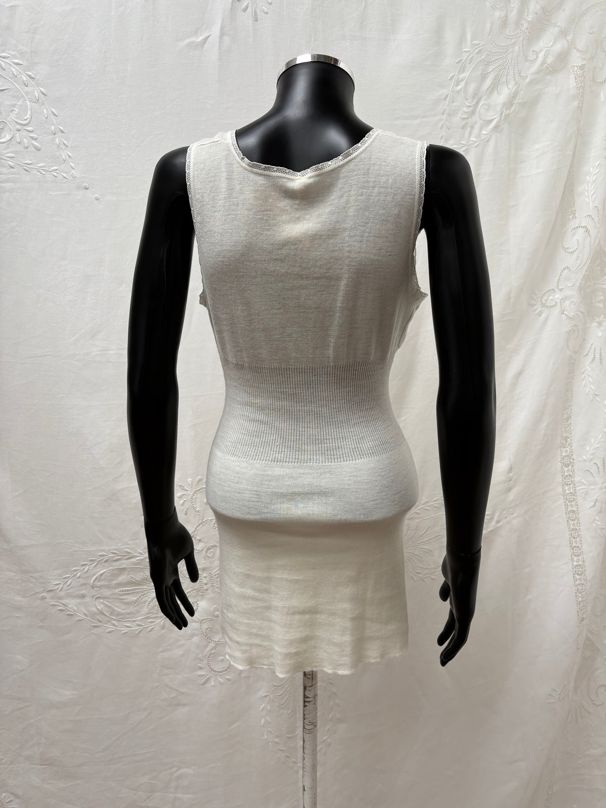 1980s Wool Blend Longline Camisole