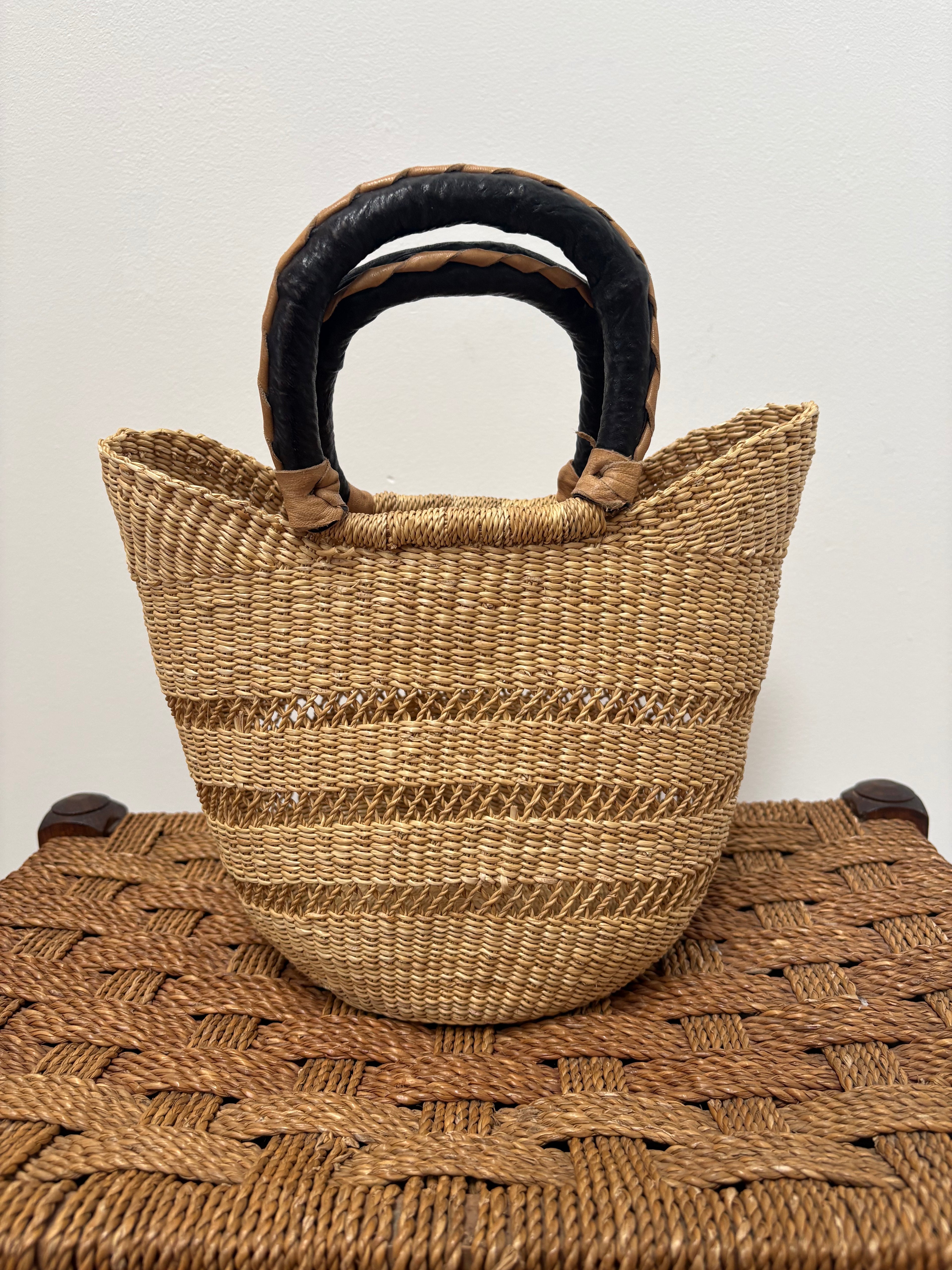 2000s Ghanaian Seagrass Bag
