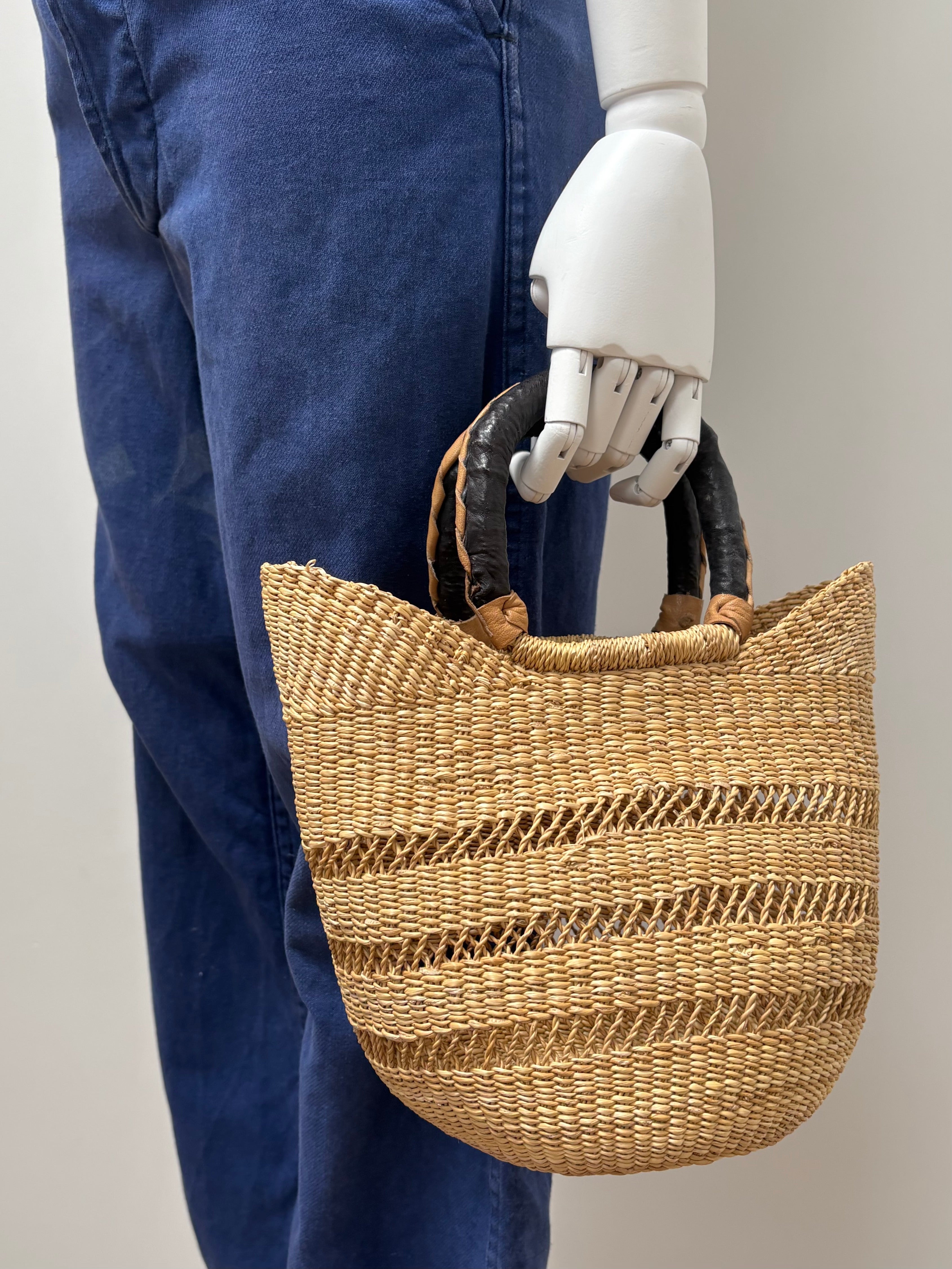 2000s Ghanaian Seagrass Bag